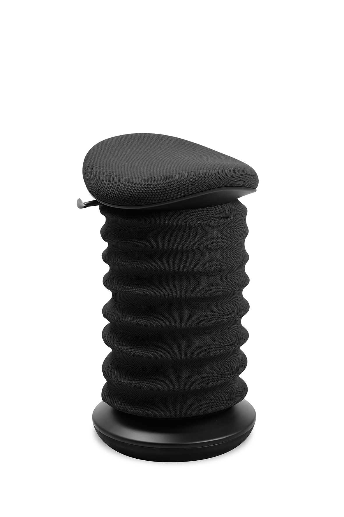 Hocker, schwarz, höhenverstellbar - Sitness