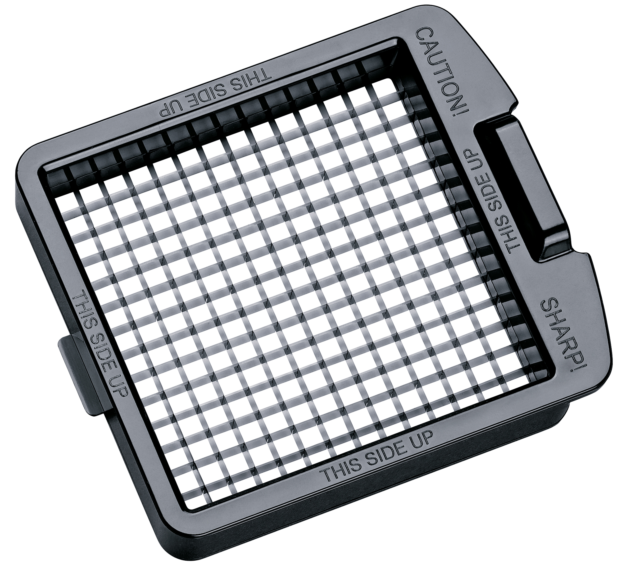 Zwiebel-/Gemüsewürfler Compacto - Kunststoff, schwarz/transparent, 30cm