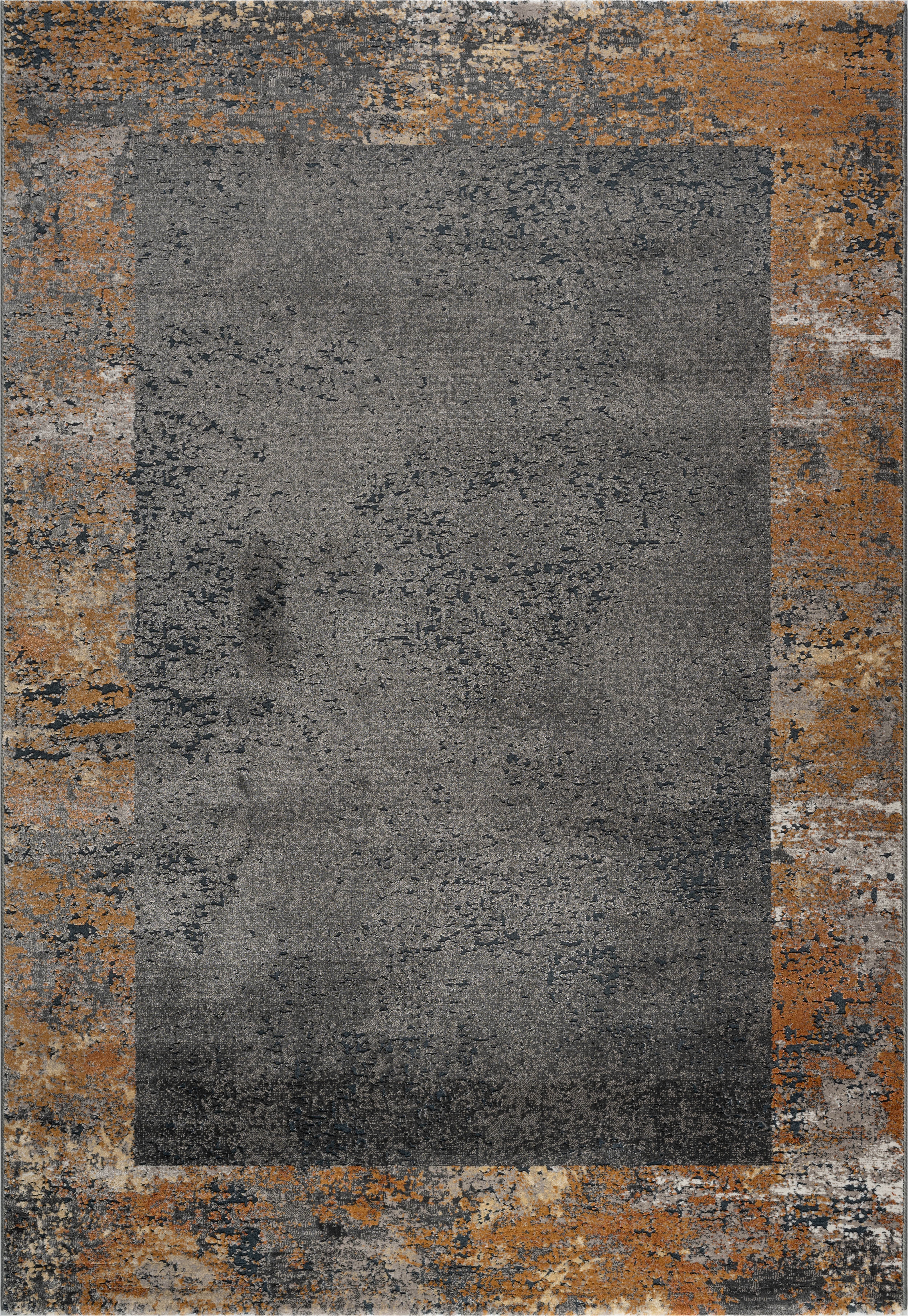 Webteppich, grau-braun, 200x290 cm - Ranyon
