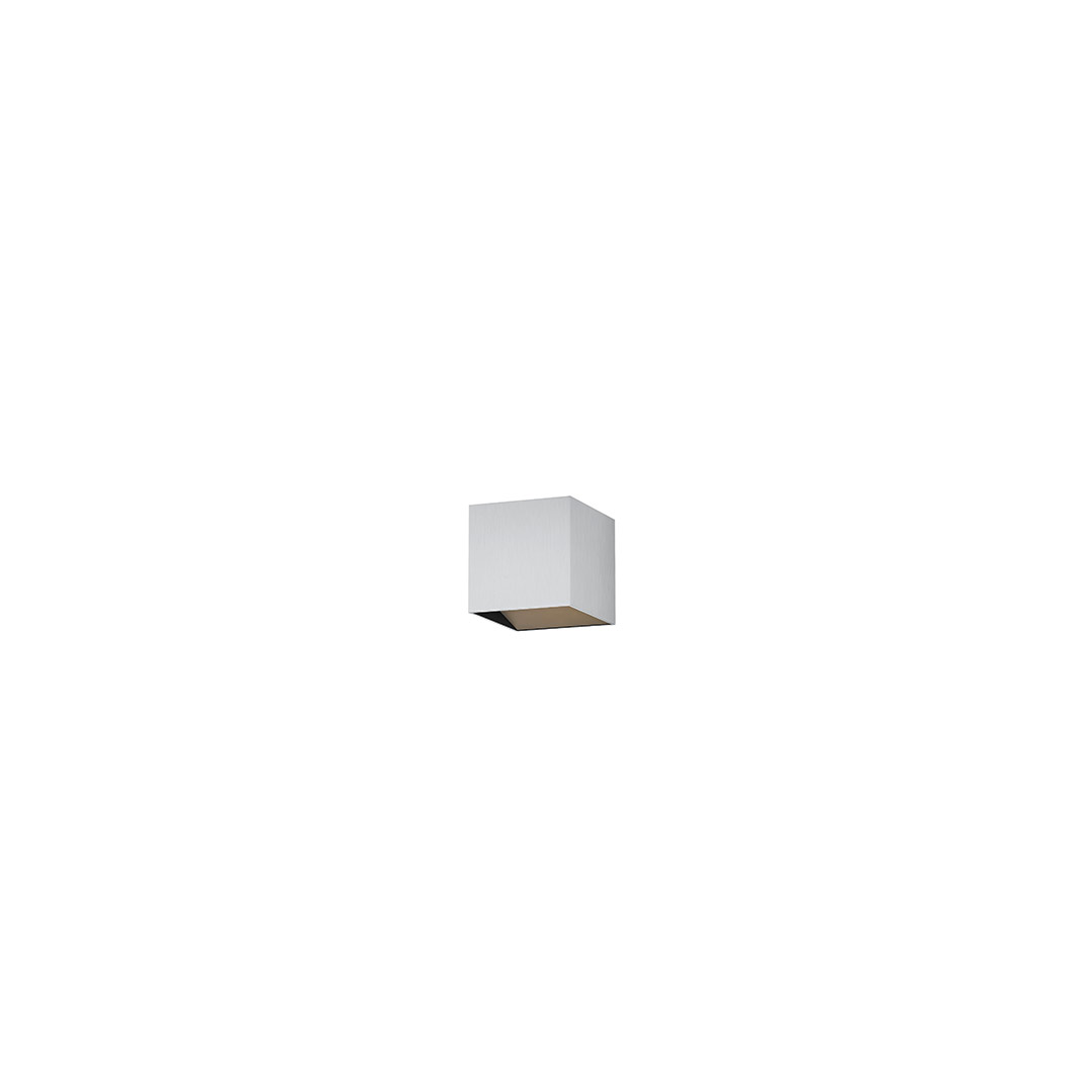 Wandleuchte TILL - Alu matt, Breite ca. 10 cm