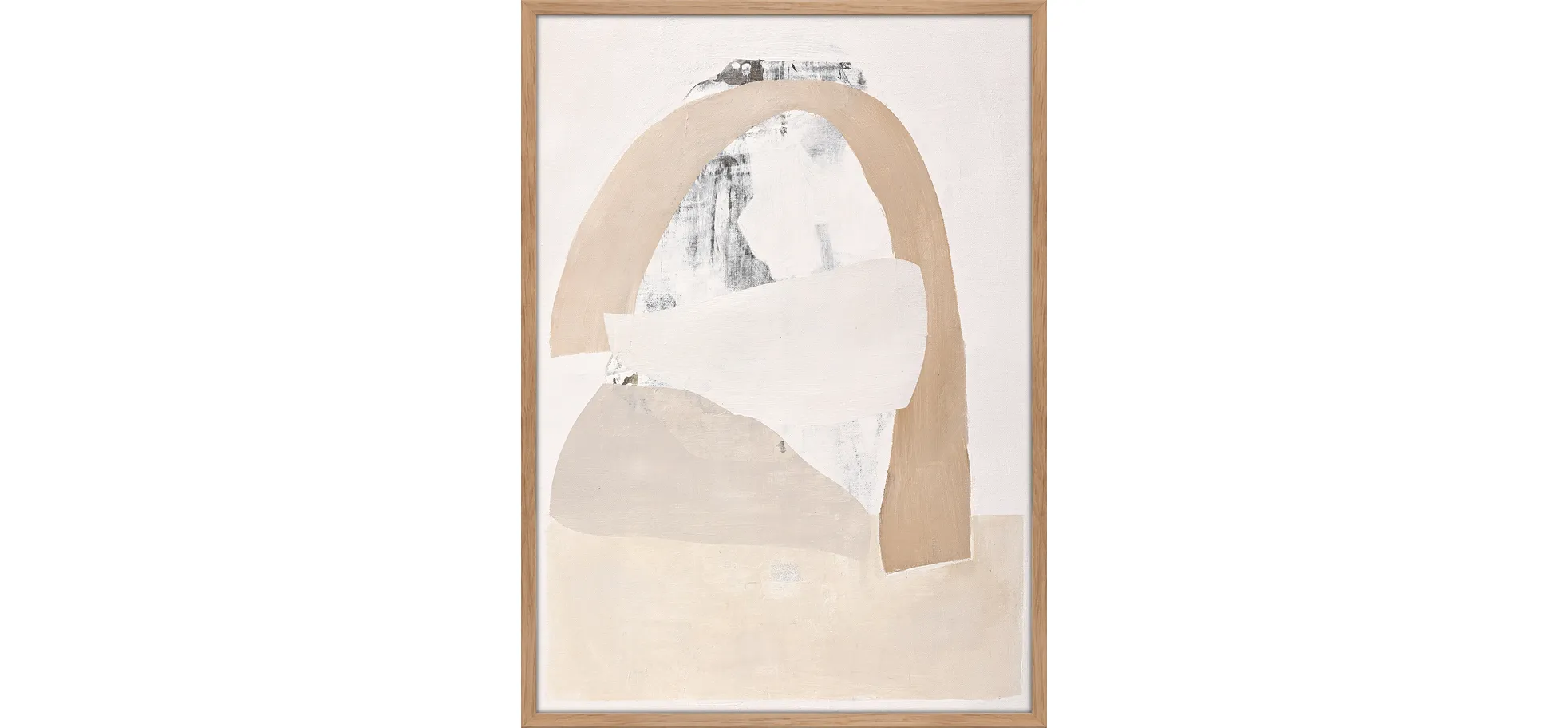 Leinwandbild - BHT ca. 50x70x3 cm, Beige