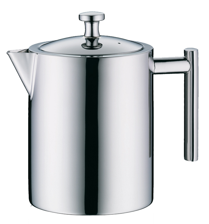 Teekanne Teapot, ca. 1,4l, Edelstahl - integriertes Teesieb