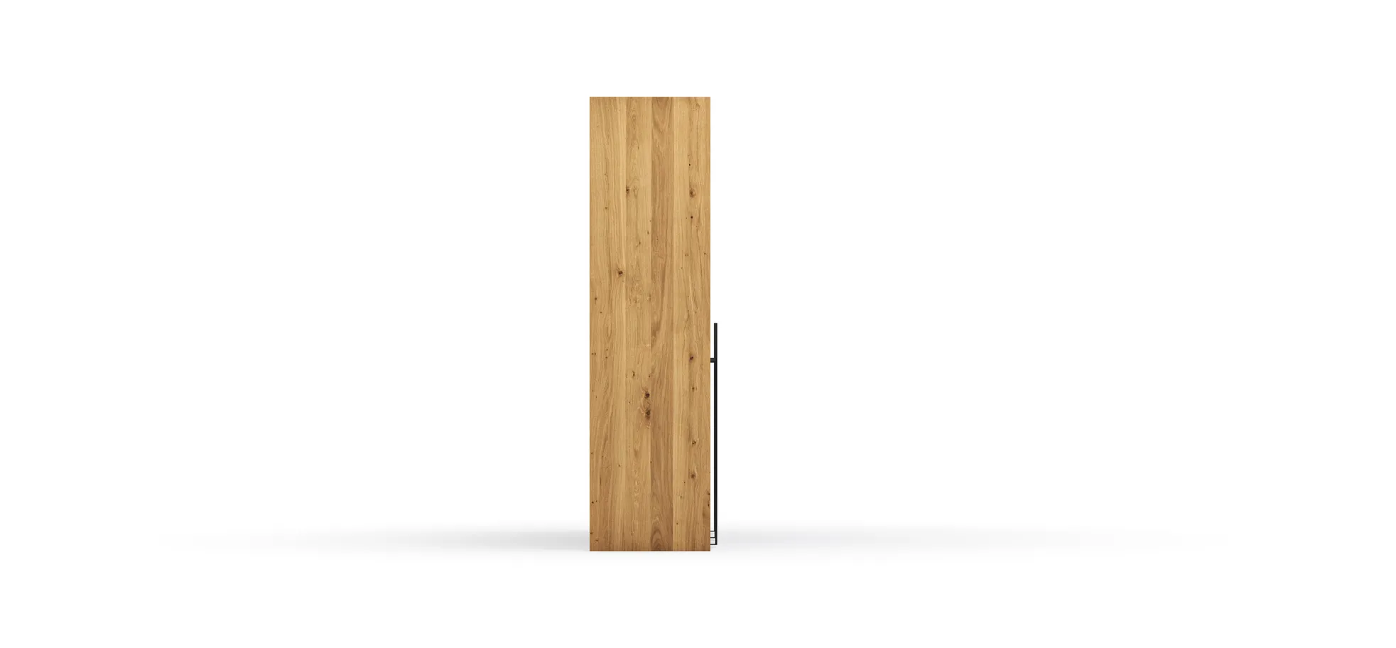 Drehtürenschrank Colorado - B. ca. 307 cm, Glas, Hellgrau matt