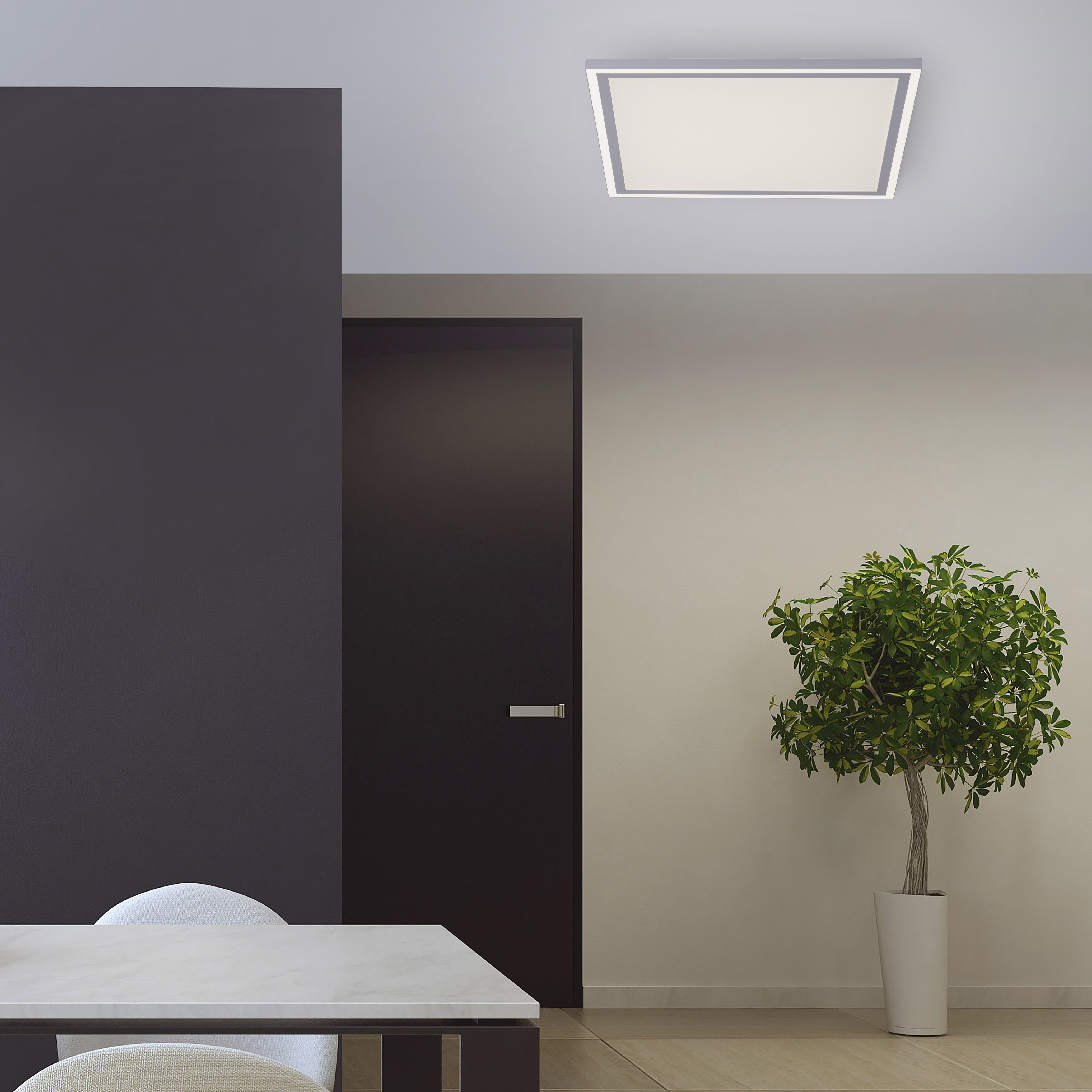 LED Deckenleuchte Edging, - Dimmbar mit Fernbedienung