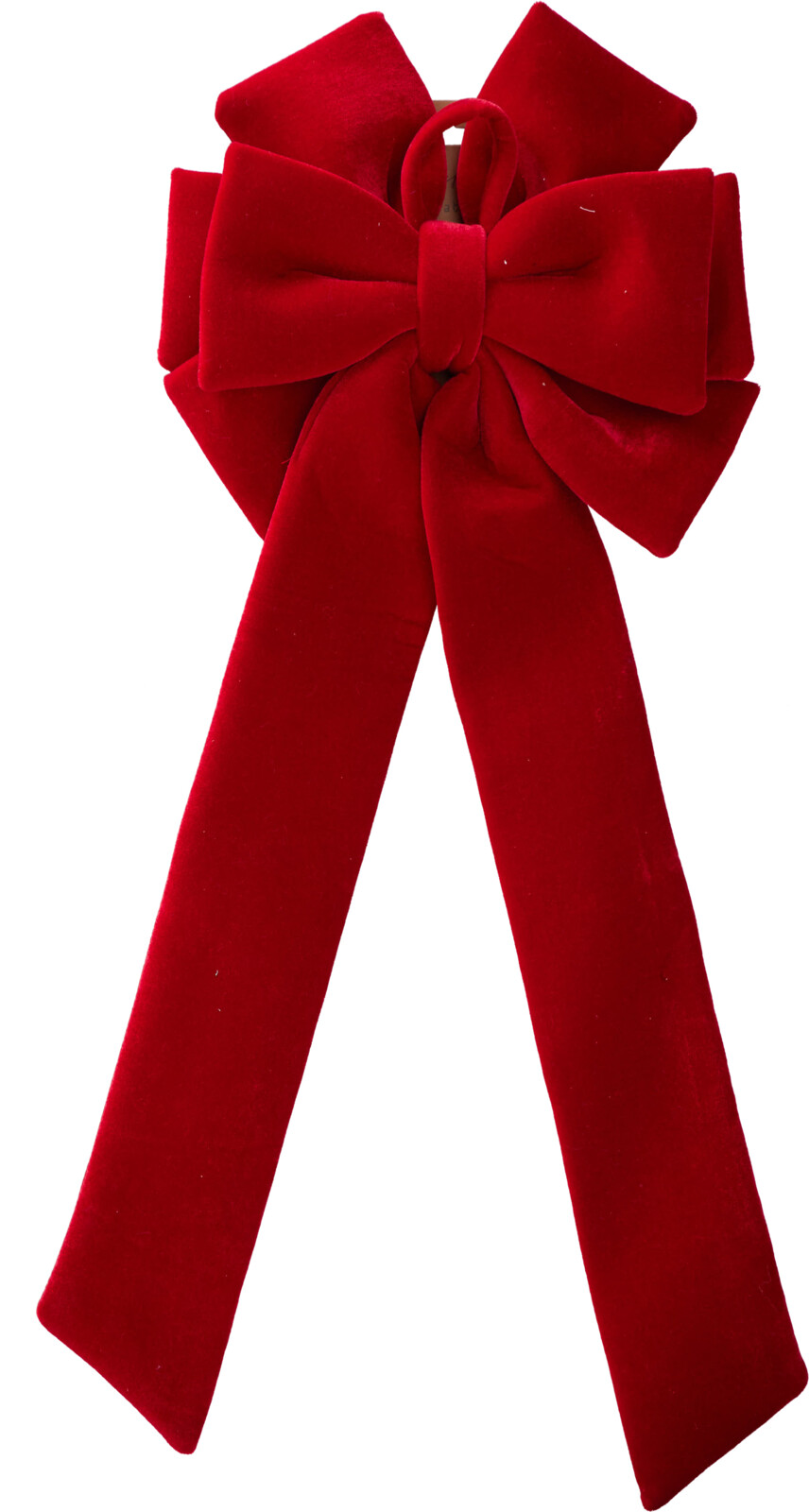 Deko-Schleife 2-Lagen, ca. 72 cm - rot