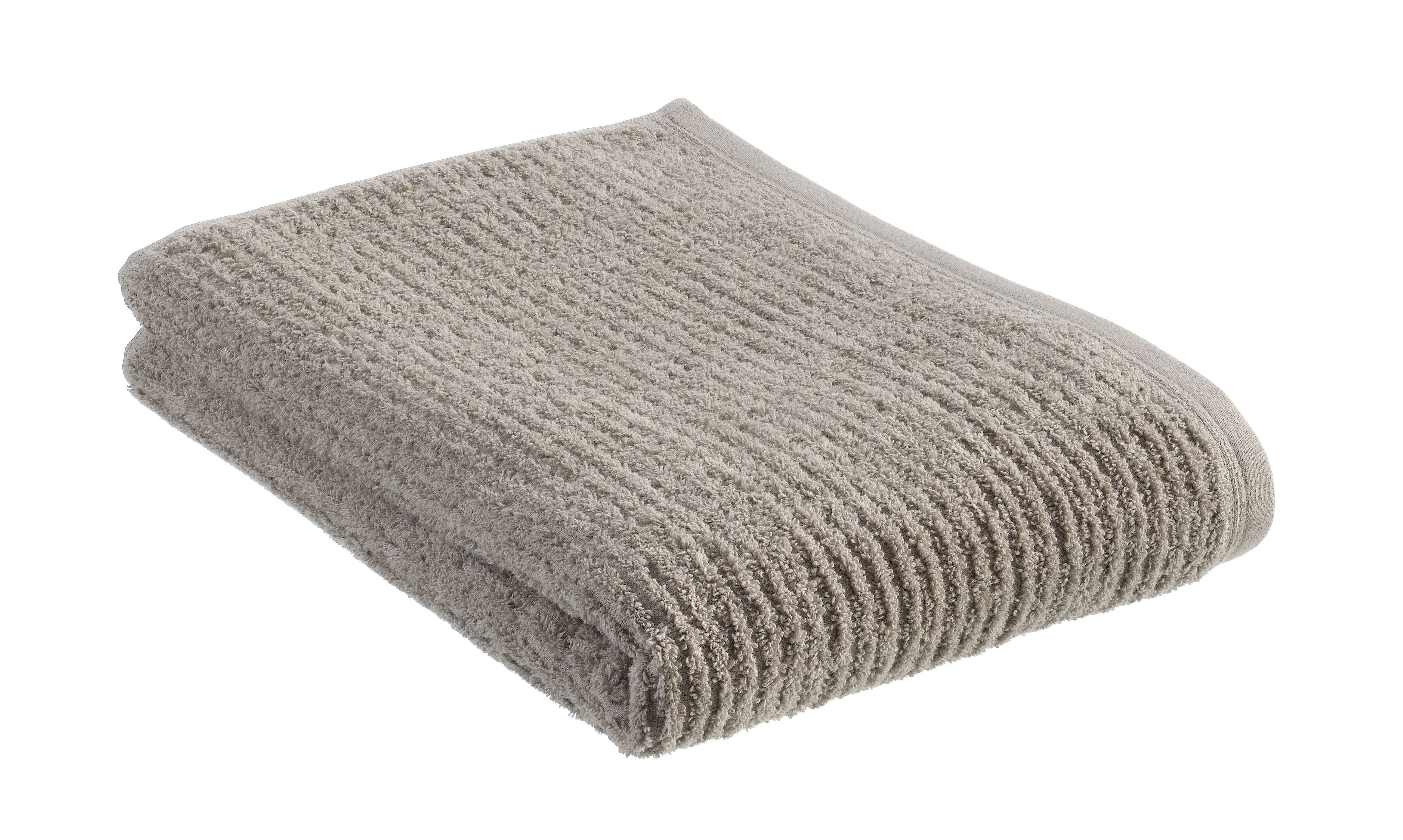 Duschtuch Casea Natürlich Almeria, 70x140 cm - taupe