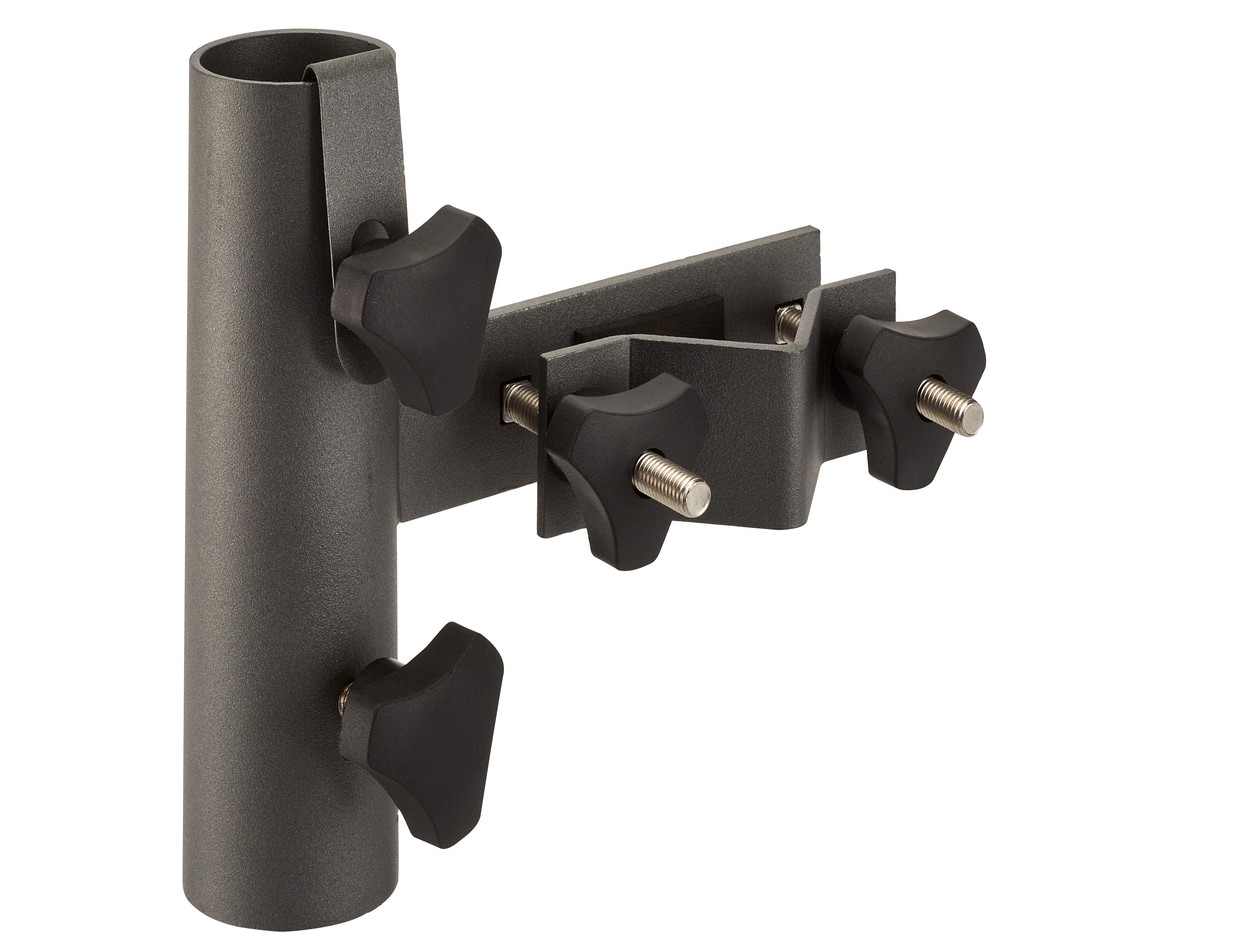 Balkonklammer, vertikales rundes Geländer        - Balkonklammern