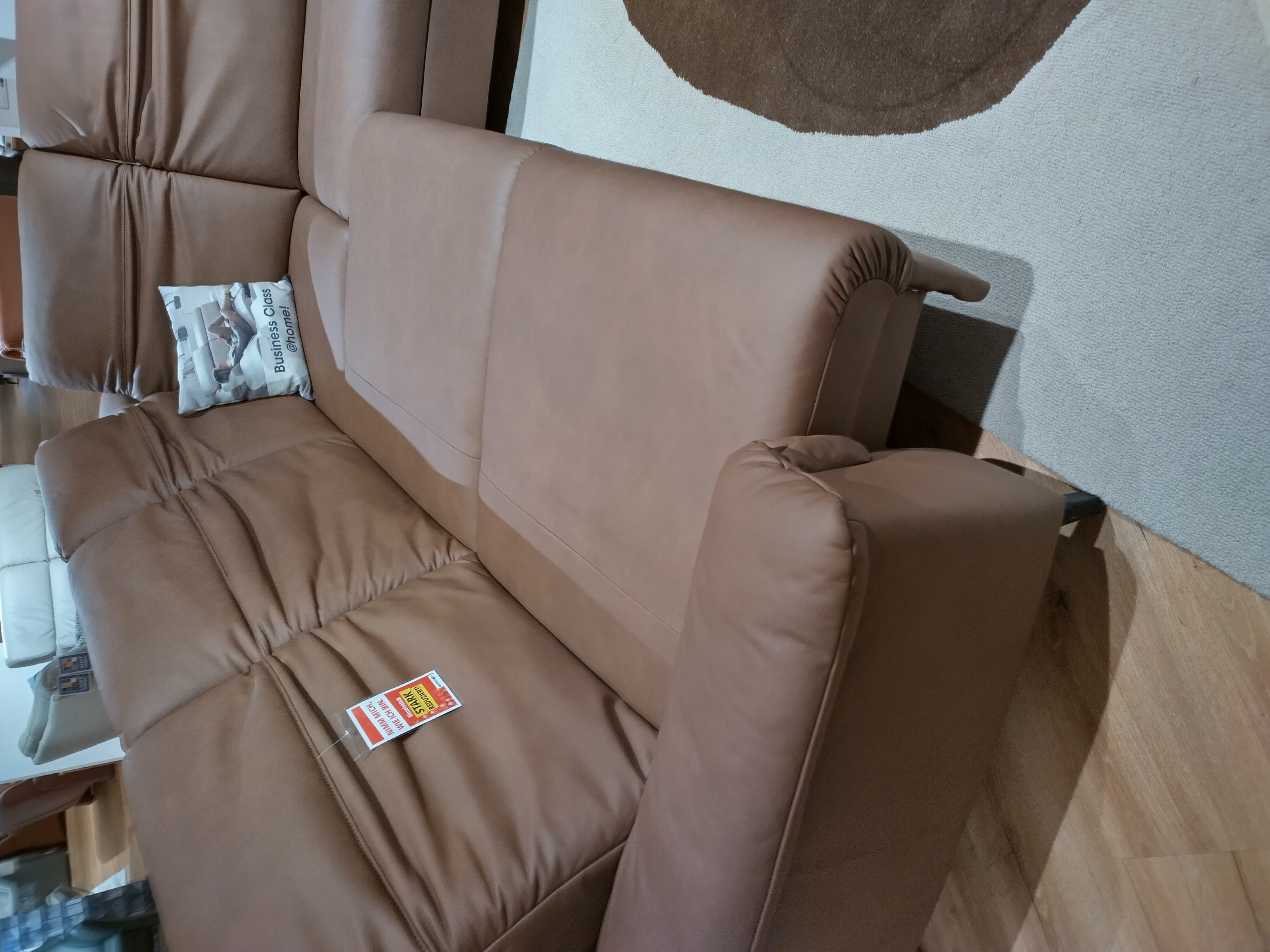 Ledergarnitur, Leder Longlife scout - Mykon 986