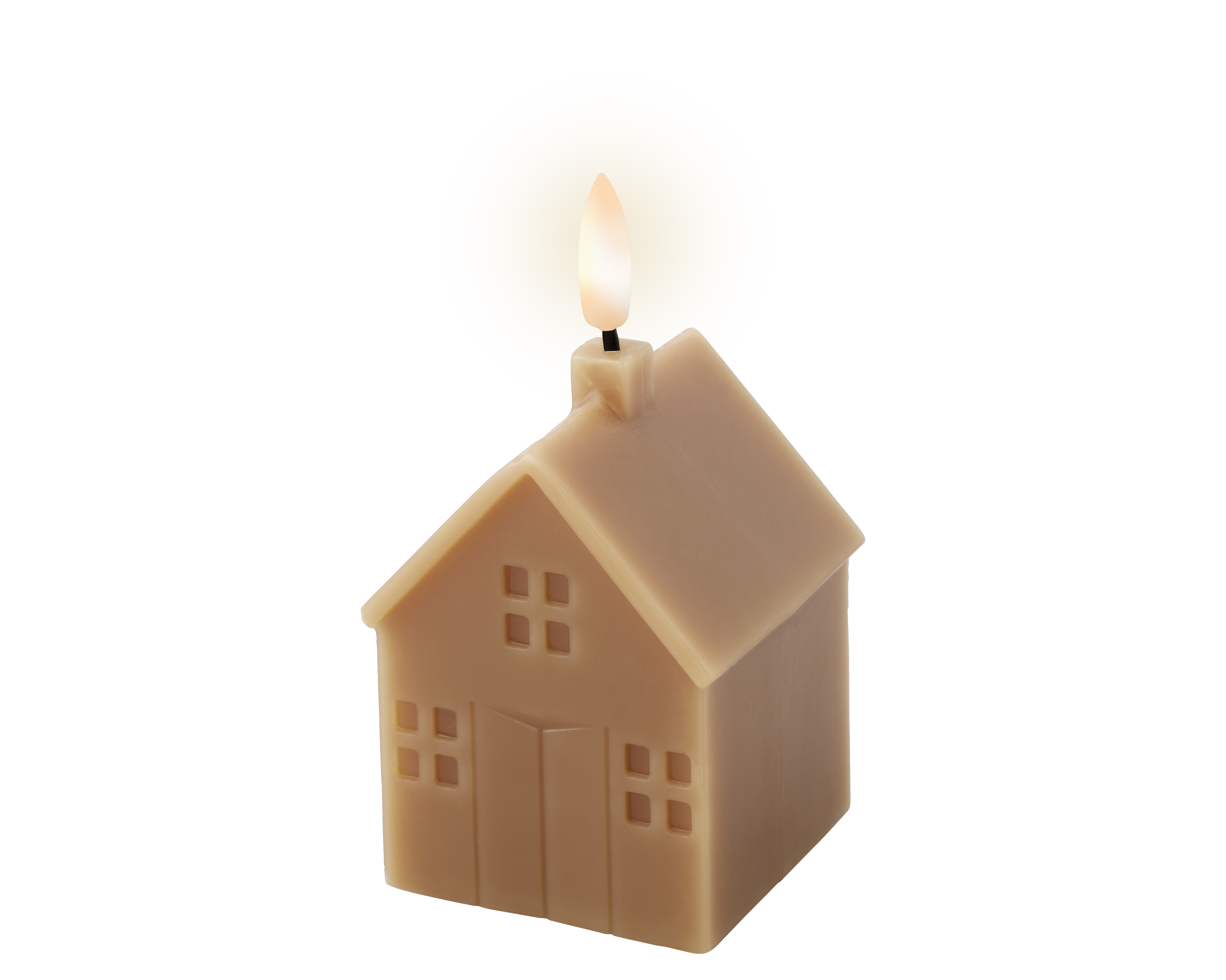 LED Kerze Haus