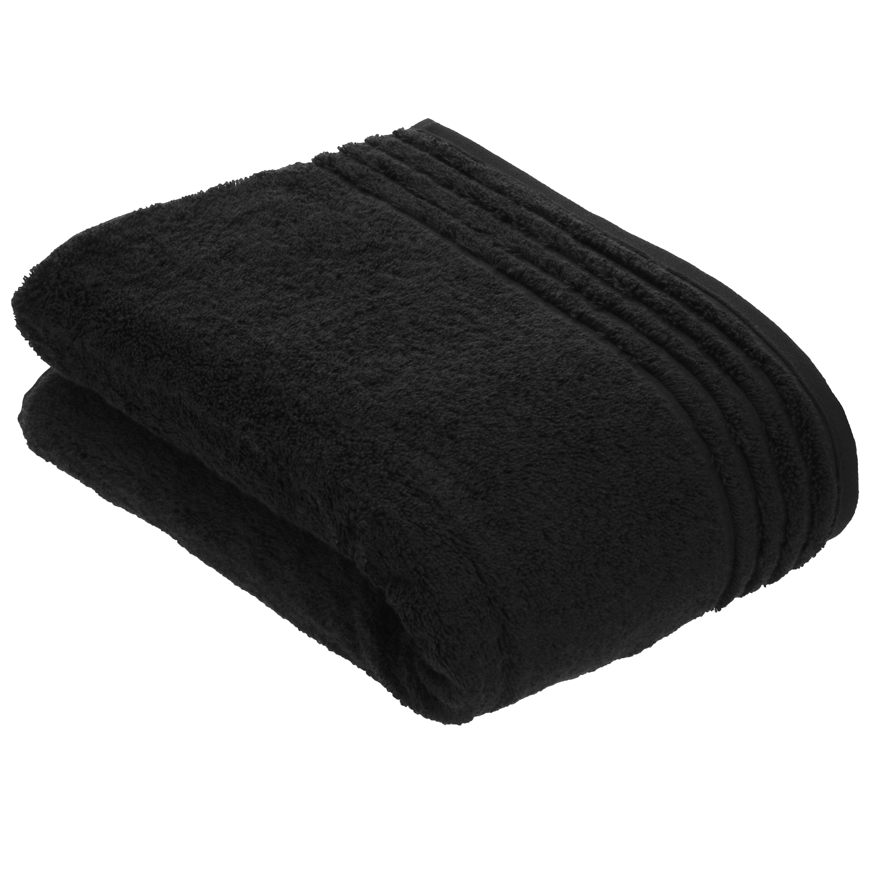 Duschtuch Vienna Style Supersoft schwarz - ca. 67 x 140 cm