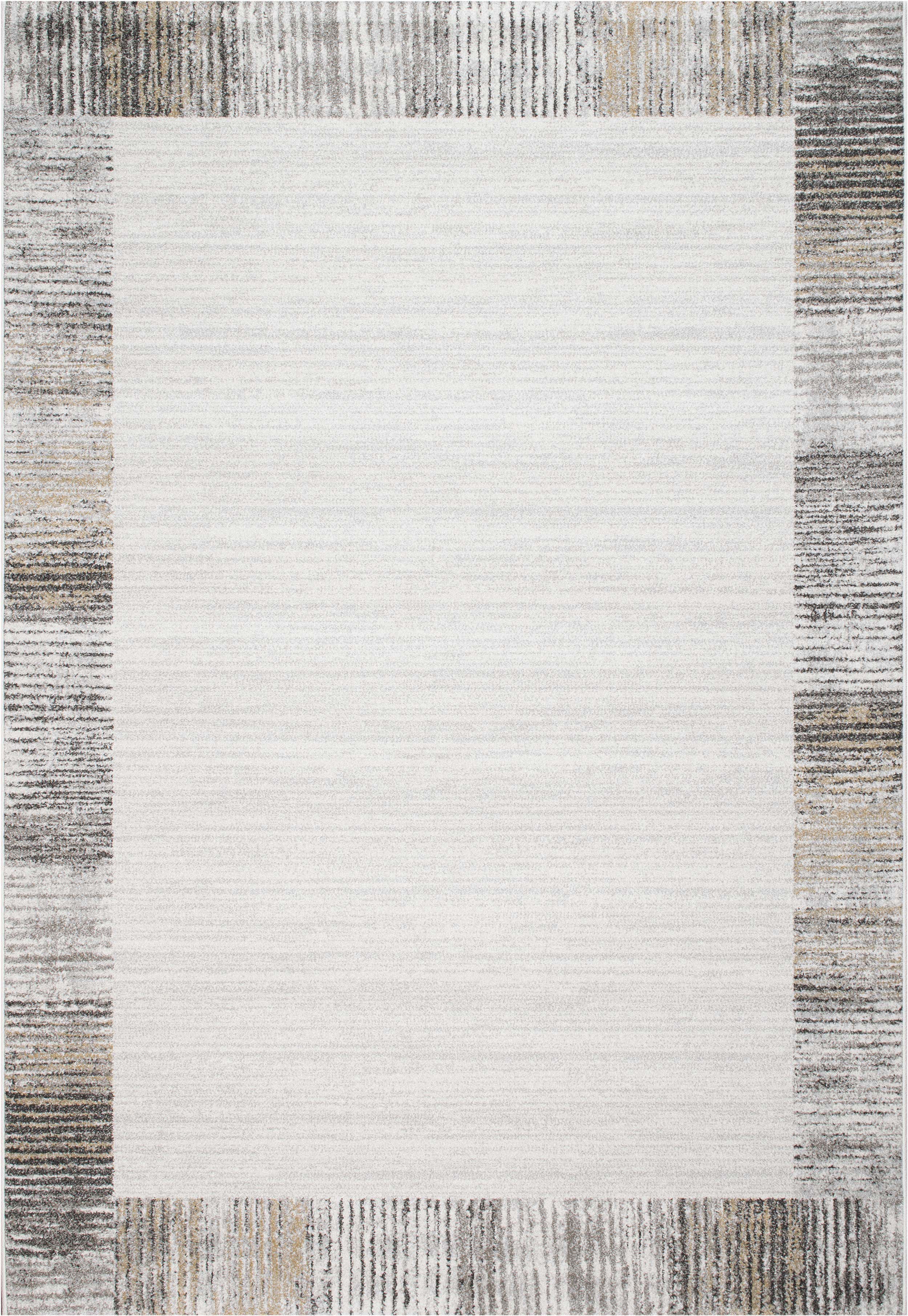 Webteppich, silber-grau-gold, 160x230 cm - Radison
