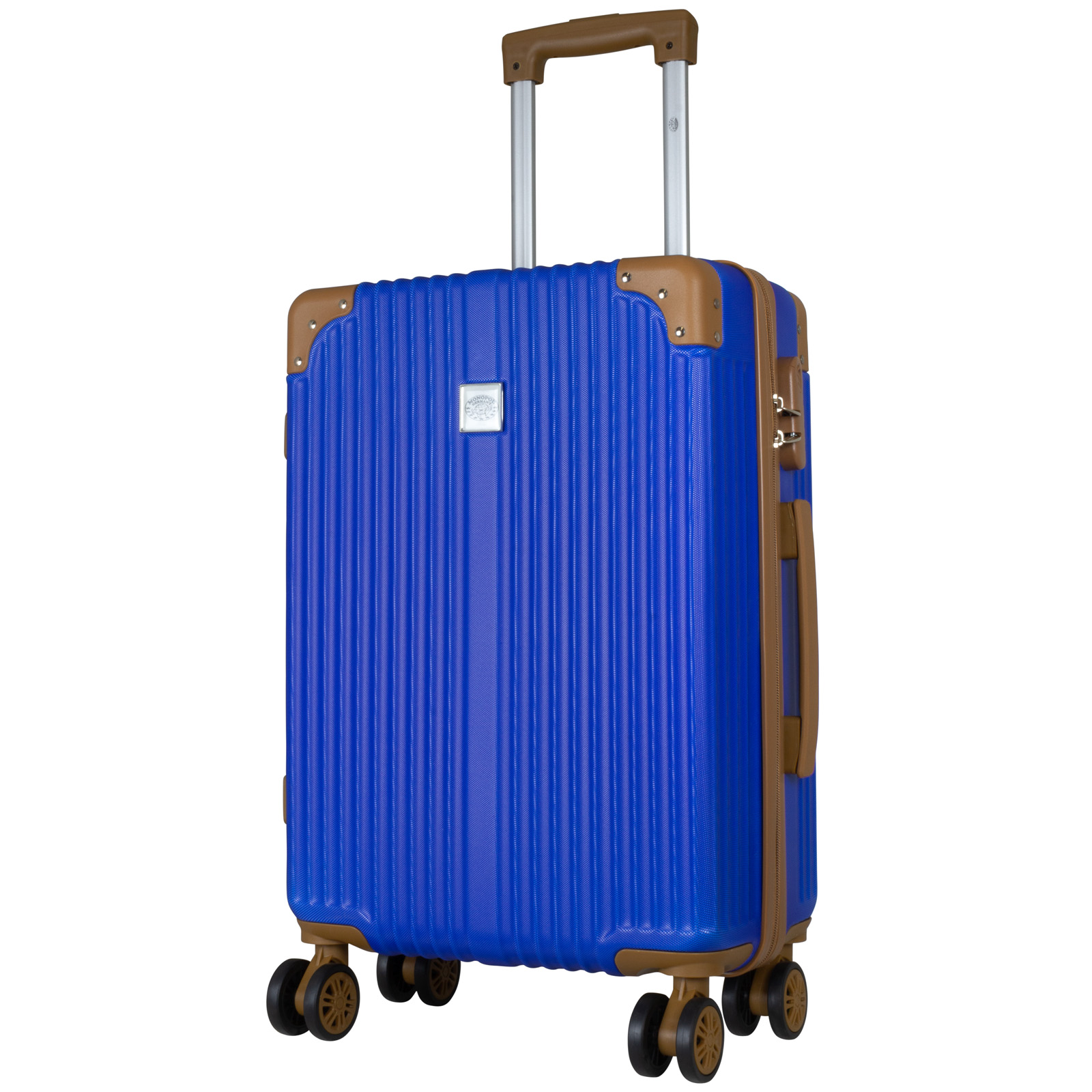Koffer Barbados, klein - 57cm, doppelräder, blau