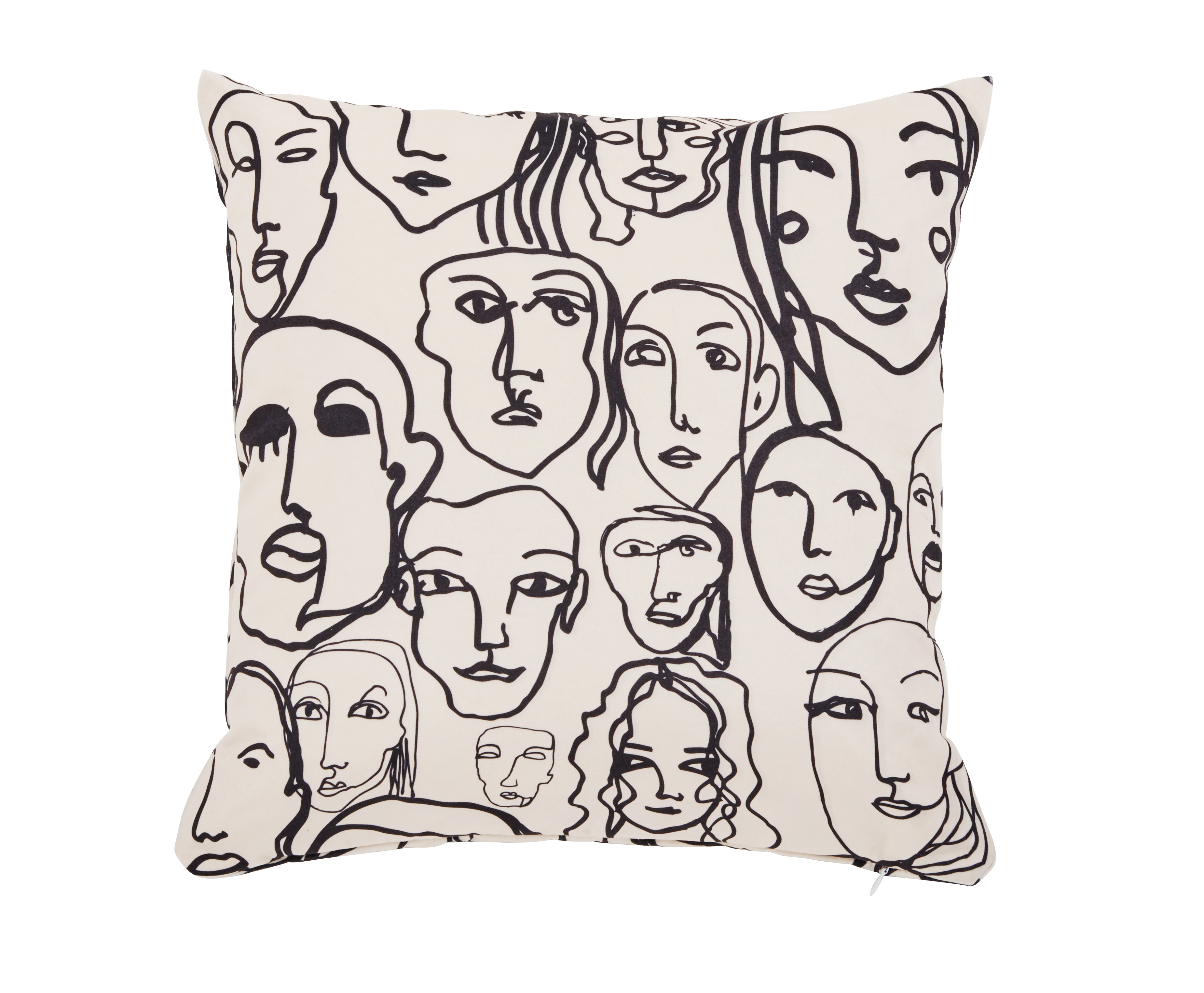 Kissenhülle - VELOUR PRINT 45x45cm