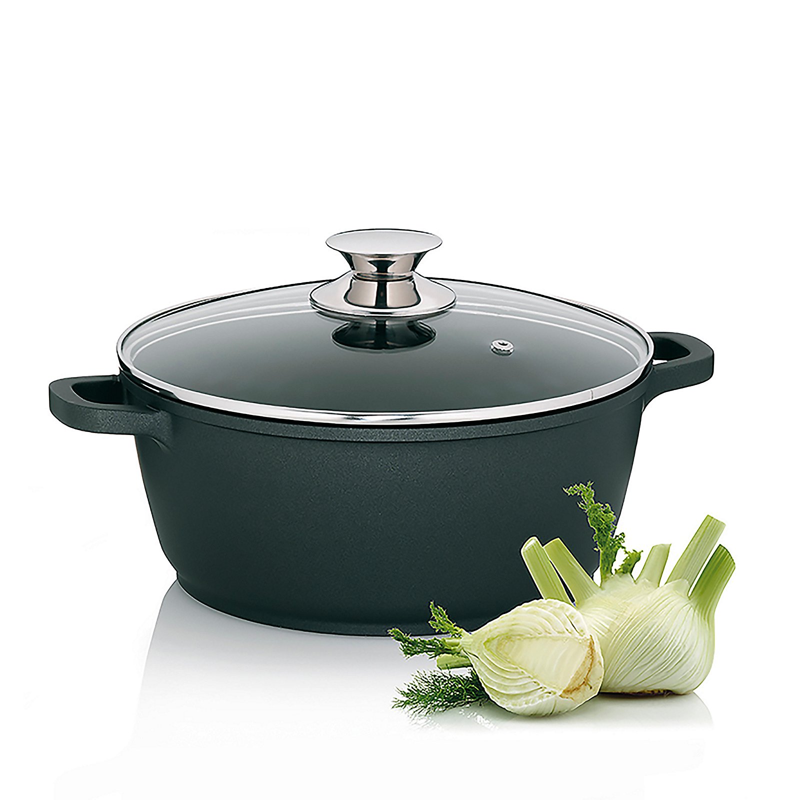 Fleischtopf Kerros 9x20 cm - Aluguss schwarz