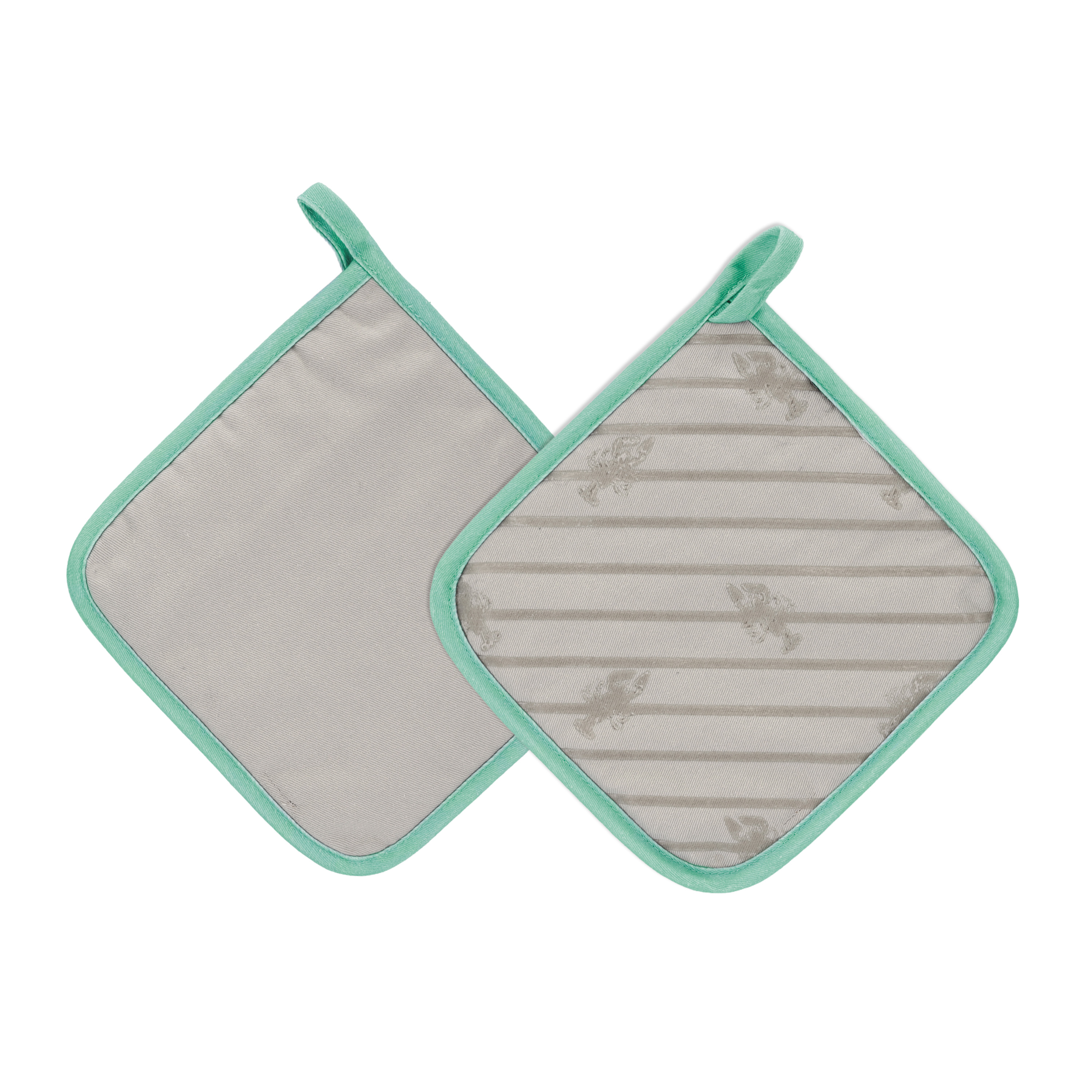 Oven Chic 2xTopflappen - stone