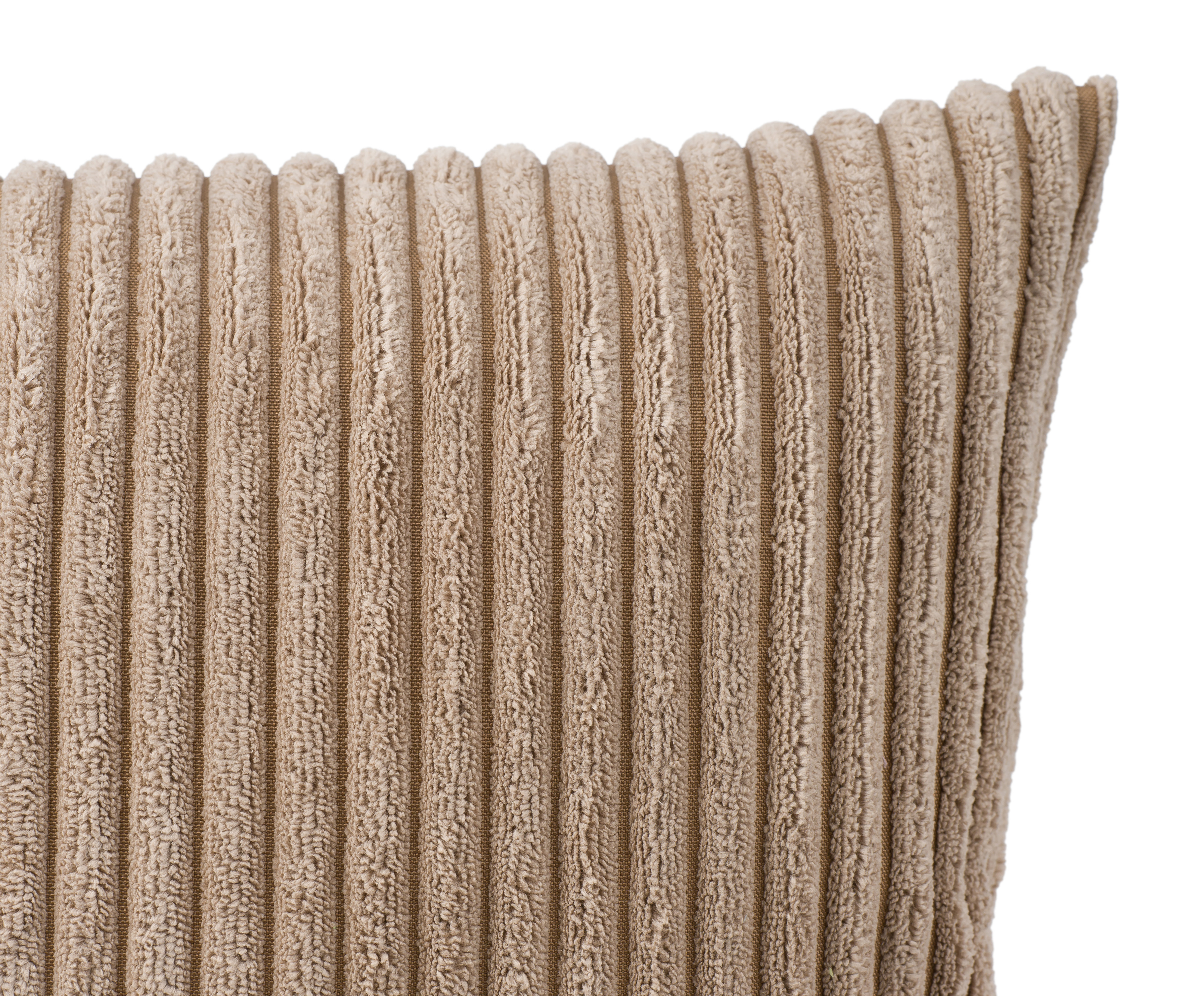 Kissenhülle Anafi, cordoptik - 100% polyester, 40x40cm, taupe