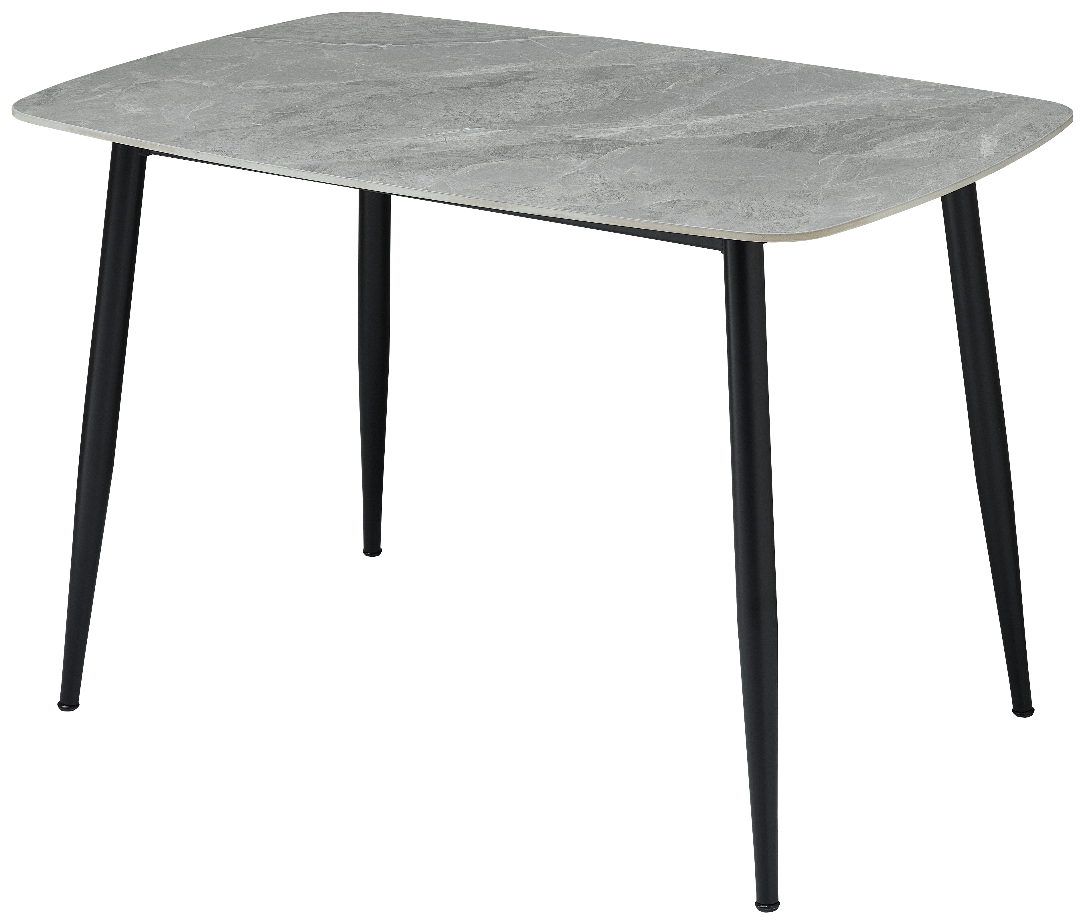 Esstisch, Keramik grau/schwarz - MyStyle 4065