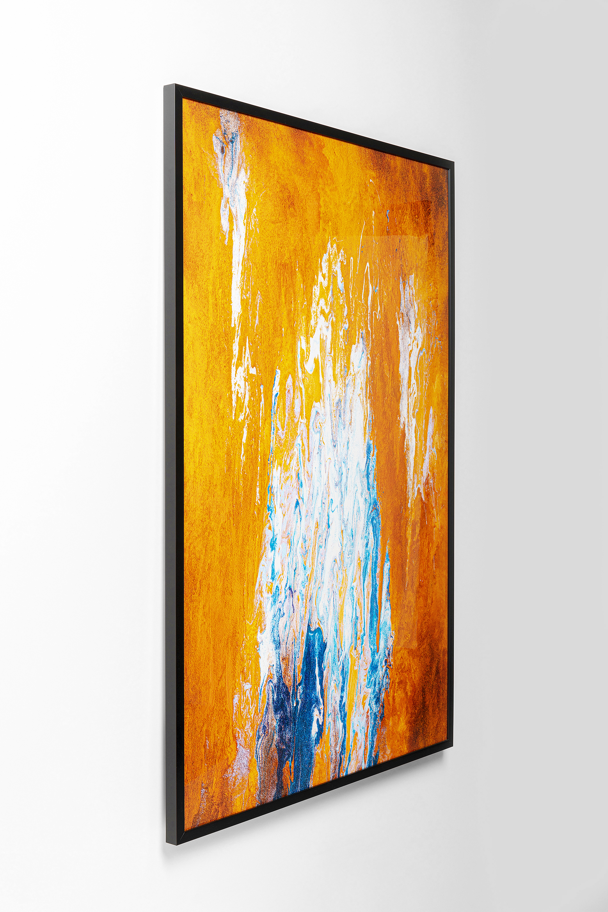 Gerahmtes Bild Artistas, orange - Accessoires