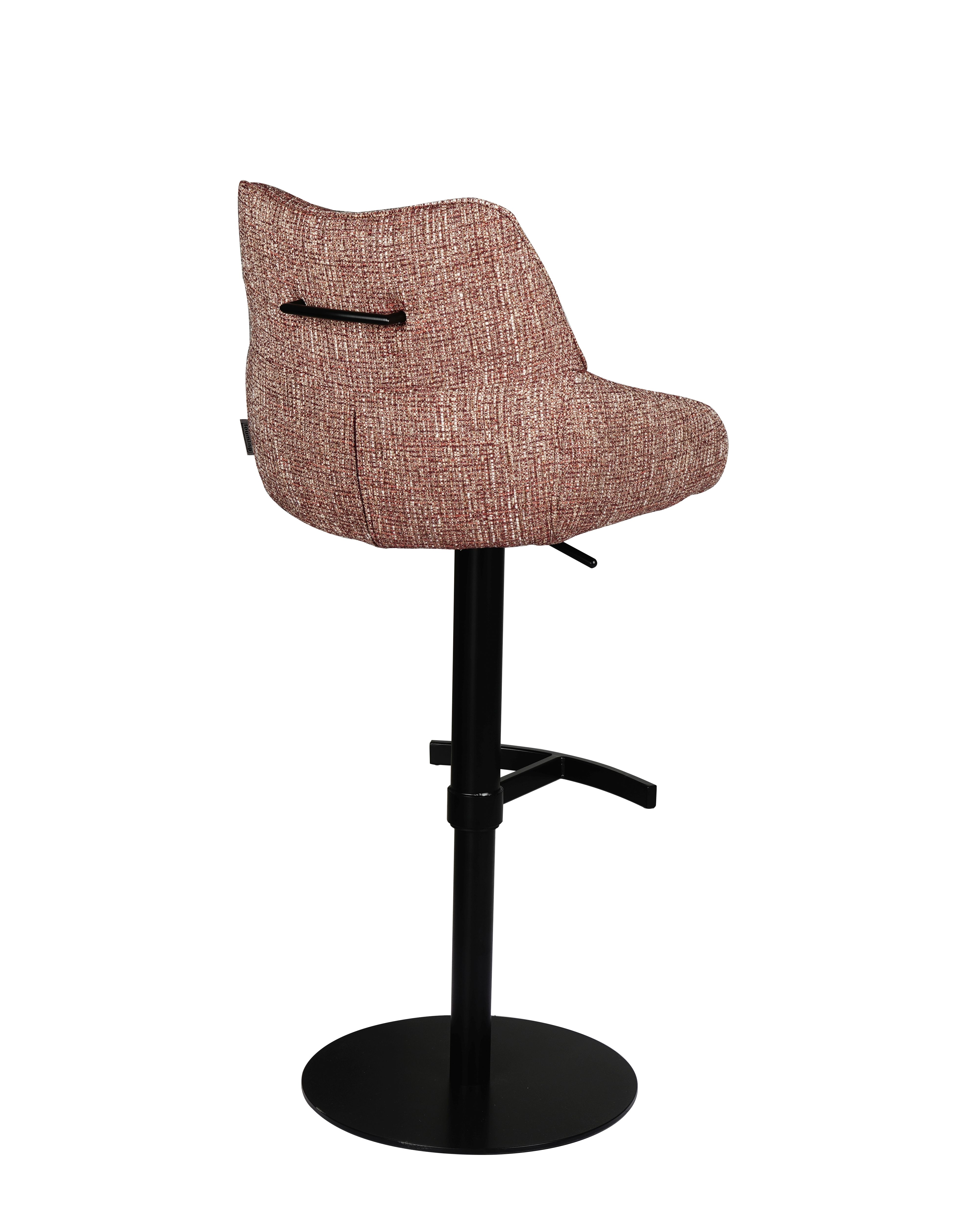 Barhocker, Stoff bordeaux - Mattea