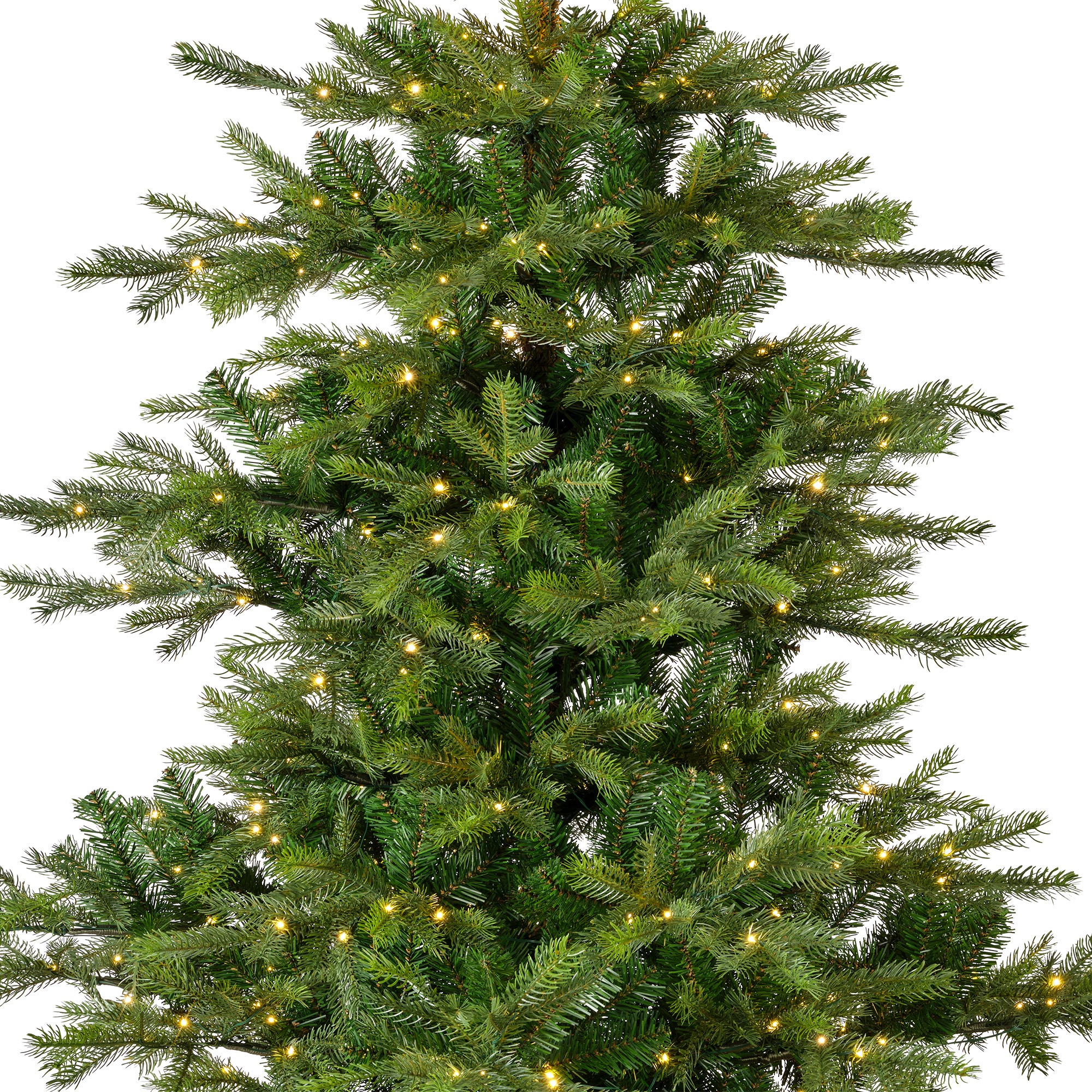 LED Tanne - grün/warmes weiss, PE/PVC, Ø132-H180cm-400L