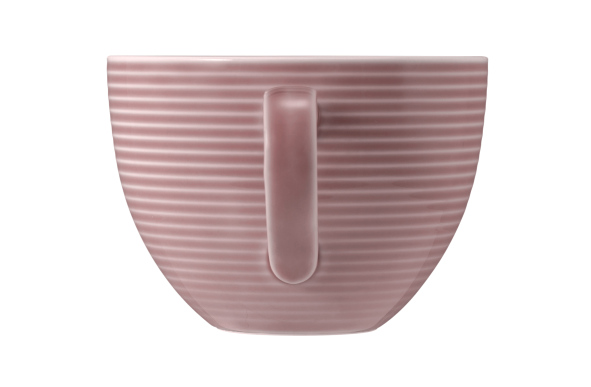 Milchkaffeeobertasse - Beat Altrosa uni