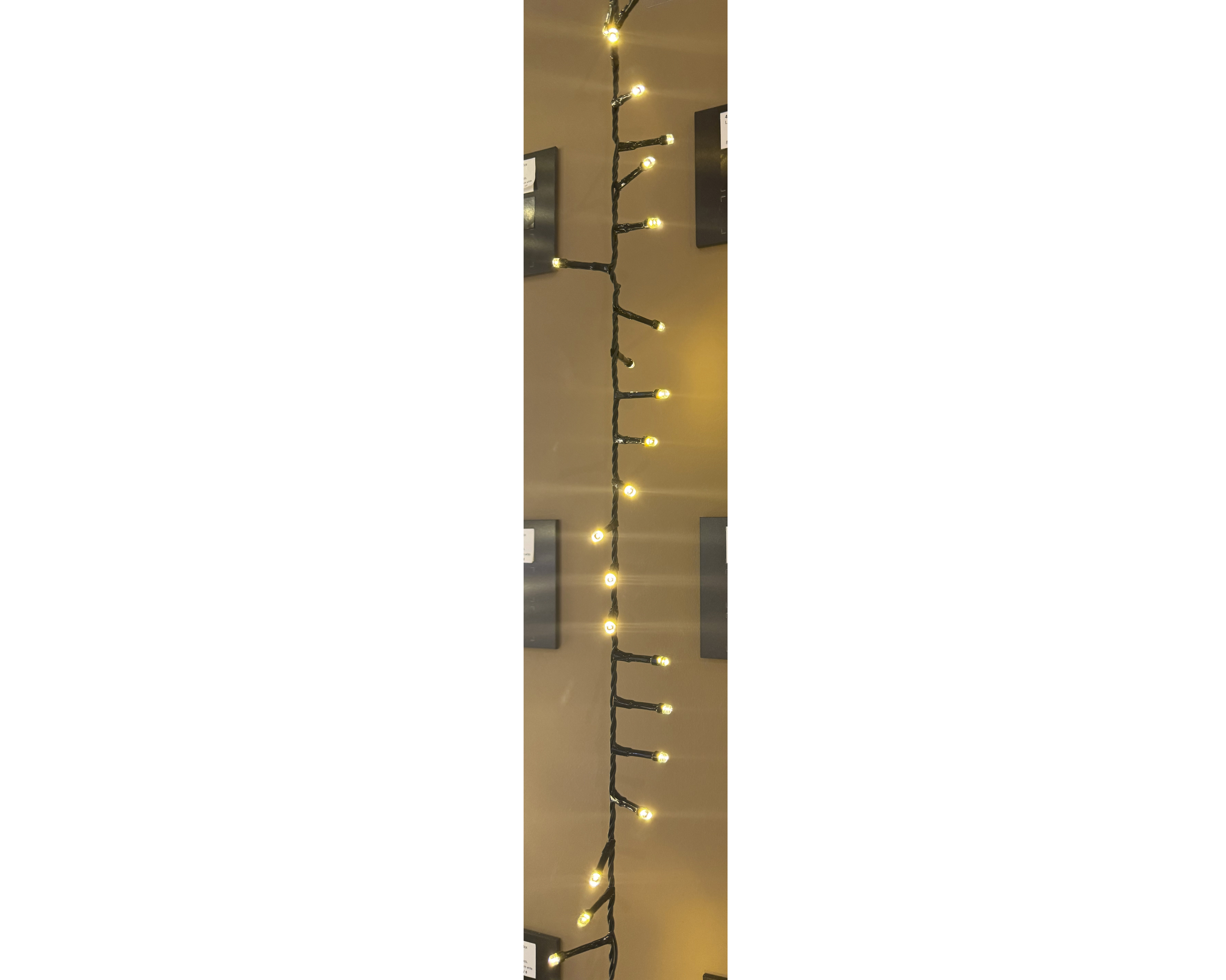 LED Compact Beleuchtung Kupfer - grün, 1100cm-500L