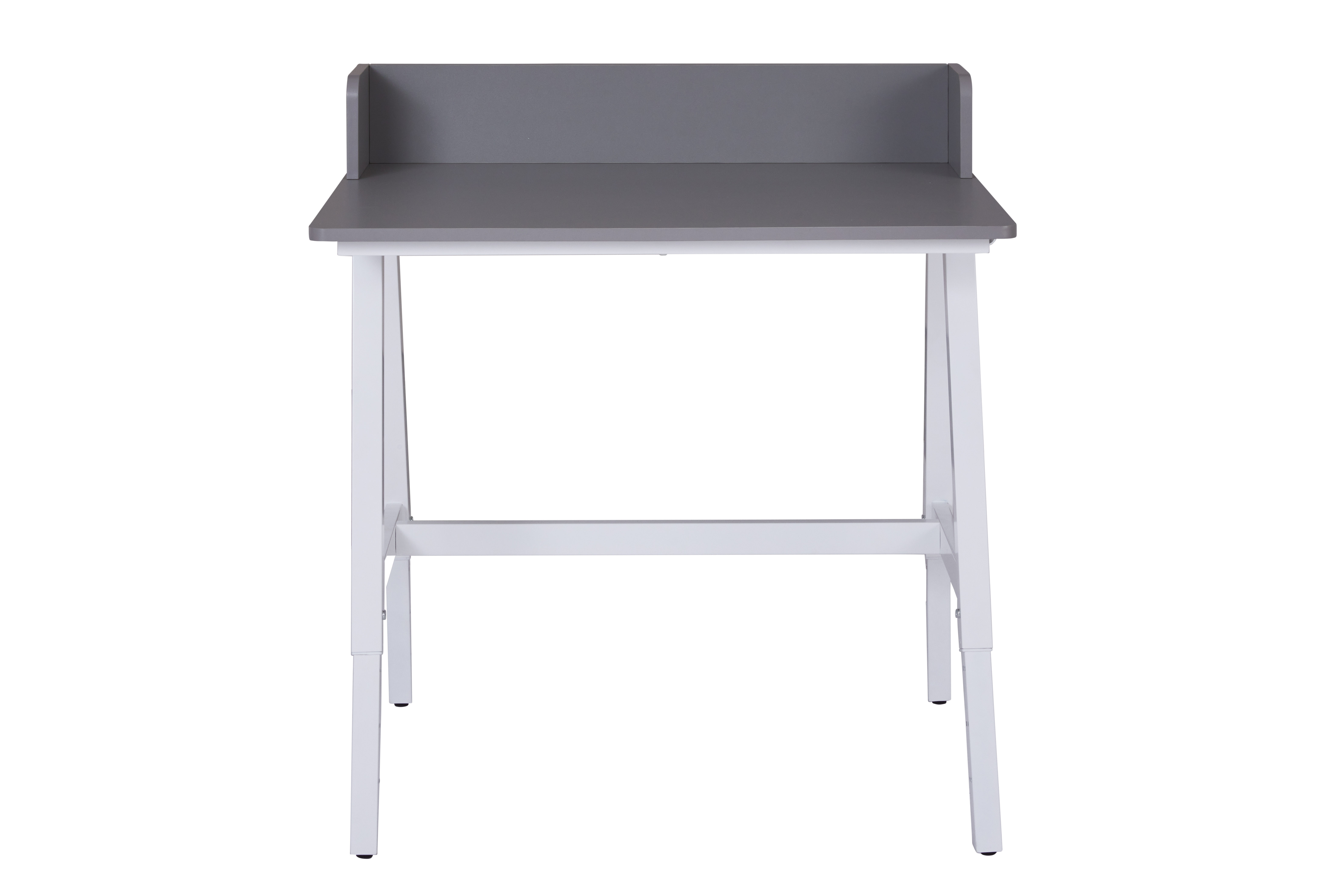 Schreibtisch, weiß/grau, höhenverstellbar - MyStyle 7011