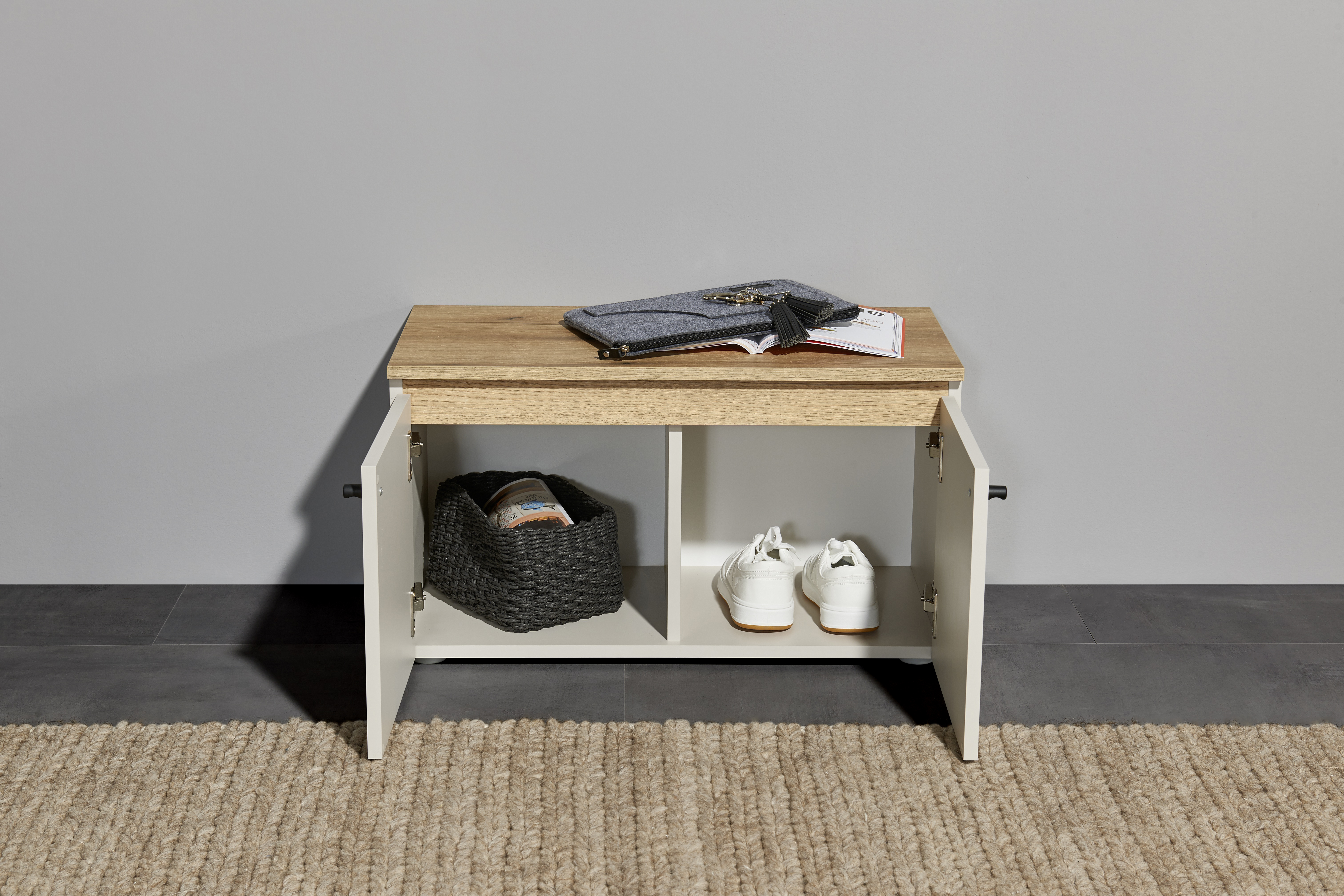 Garderobenbank, Kaschmir Dekor - MyStyle 6012