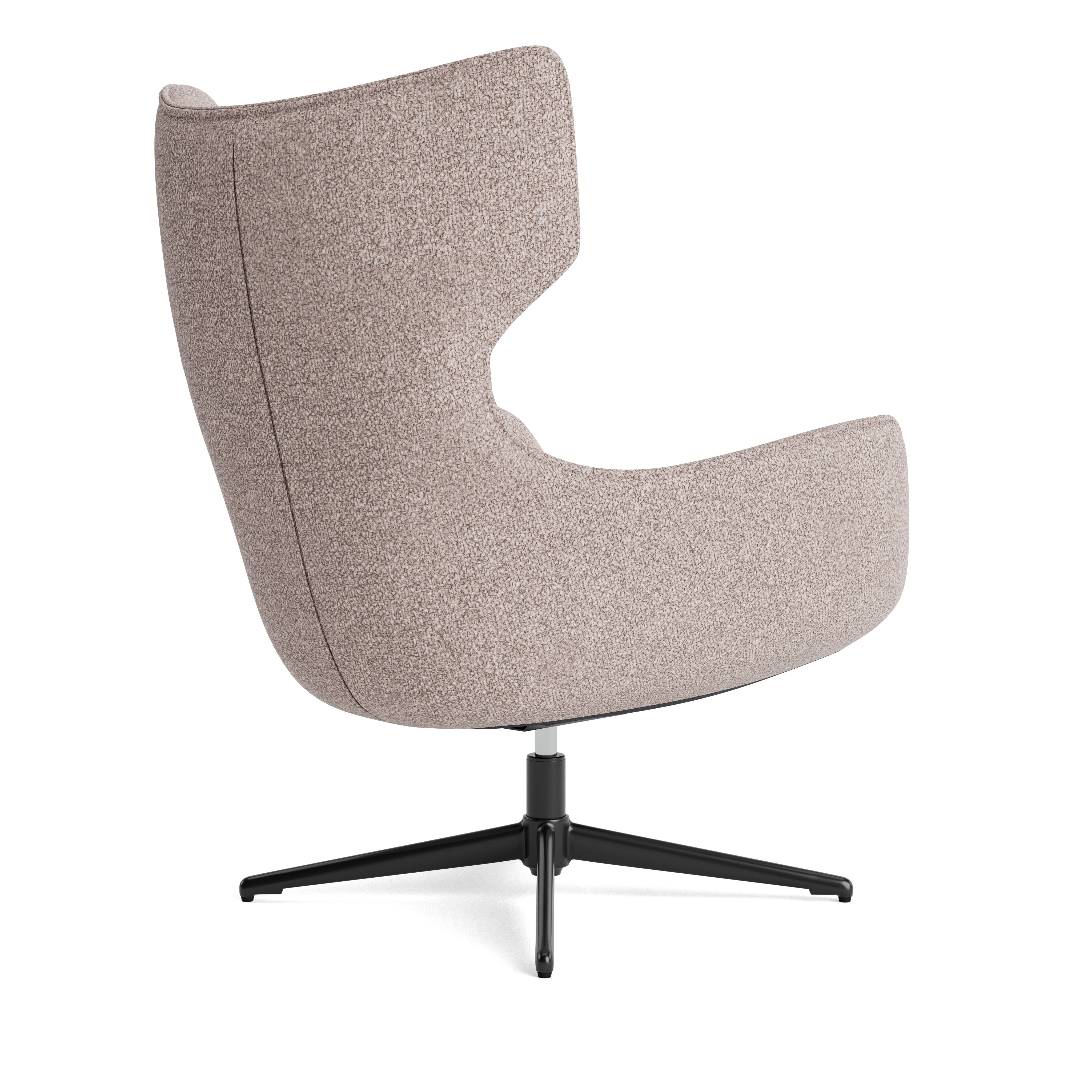 Sessel, Stoff Sand, drehbar - Elgora