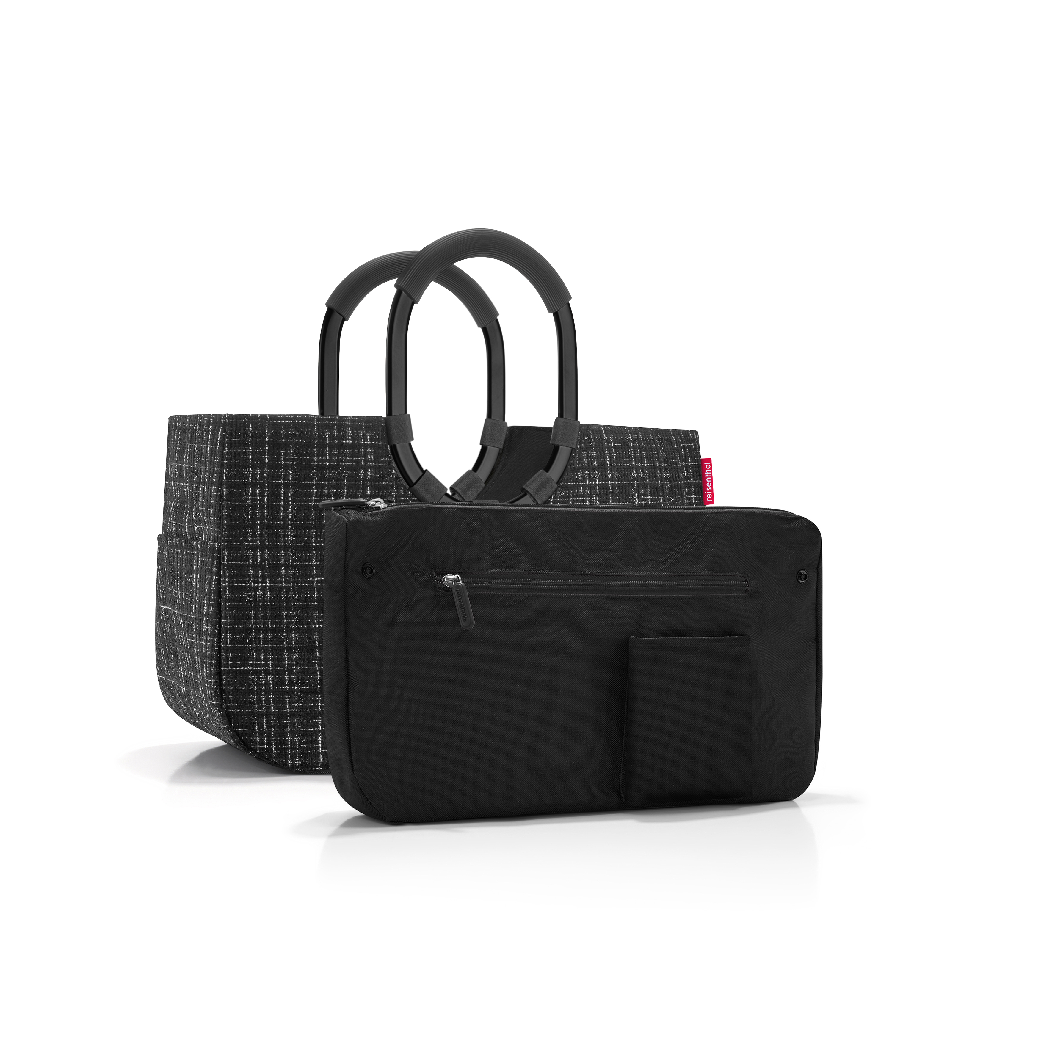 reisenthel, loopshopper M - bouclé black