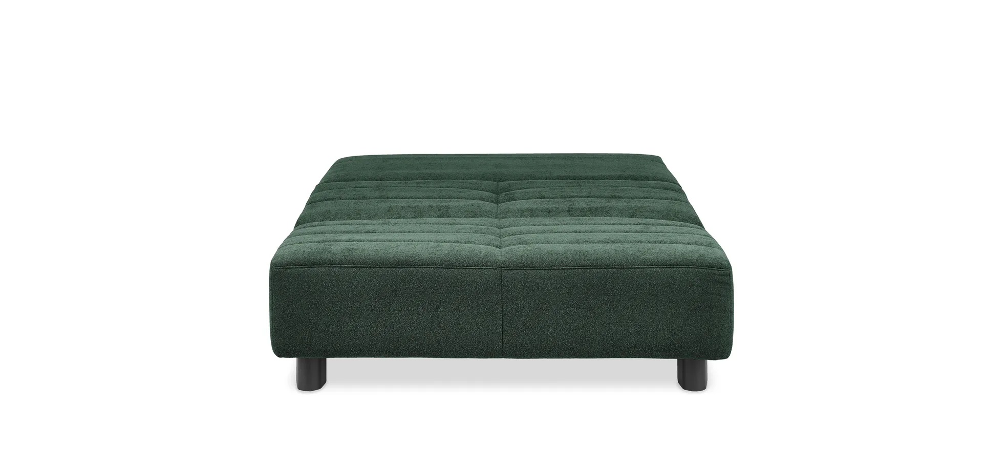 Faltsofa Easy - 2-Sitzer ohne Armlehne, ca. 140 cm inkl. Schlaffunktion, Stoff, Dunkelgrün Faltsofa Easy - 2-Sitzer ohne Armlehne, ca. 140 cm inkl. Schlaffunktion, Stoff, Dunkelgrün
