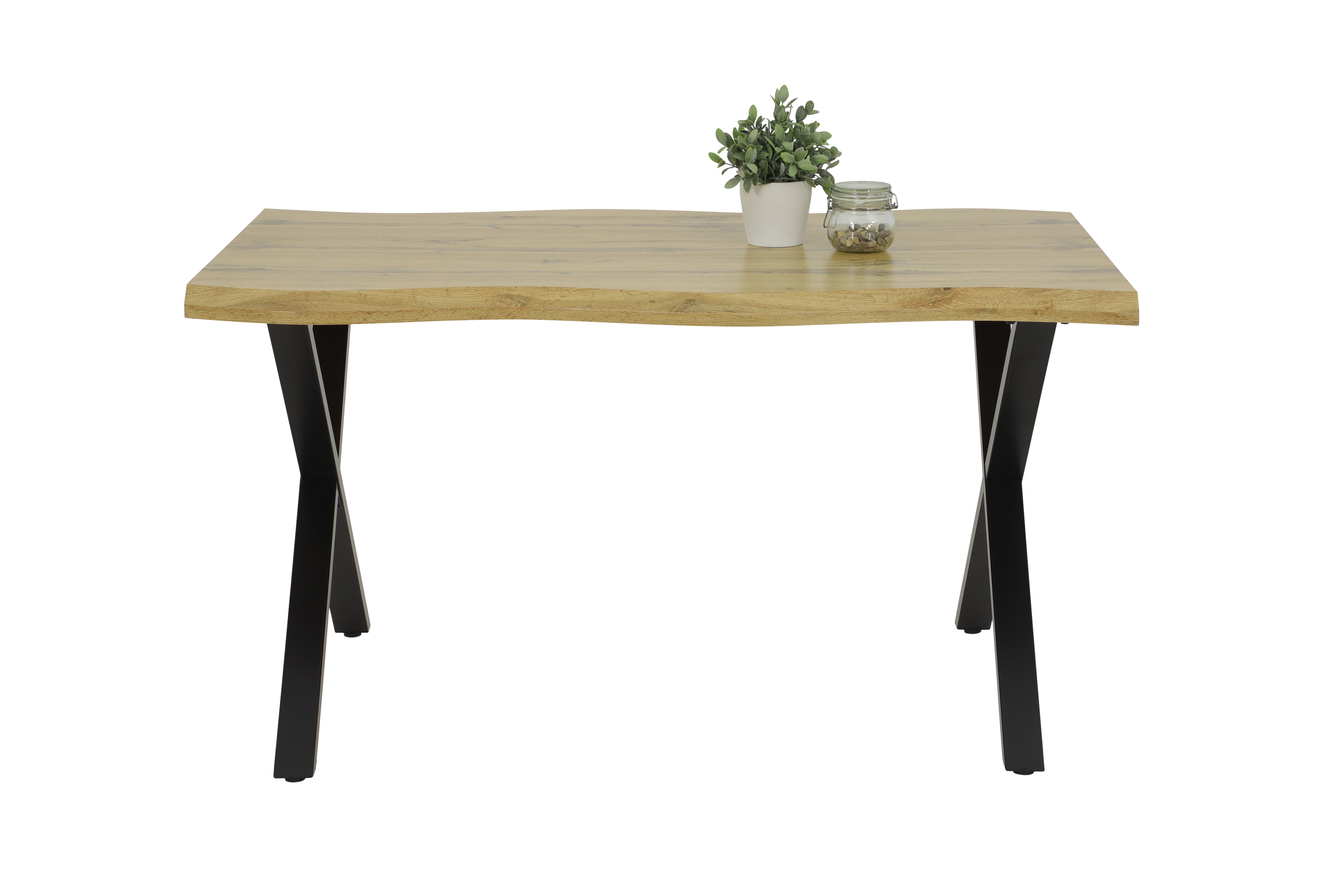 Esstisch, Tischplatte Wildeiche - MYTREND363