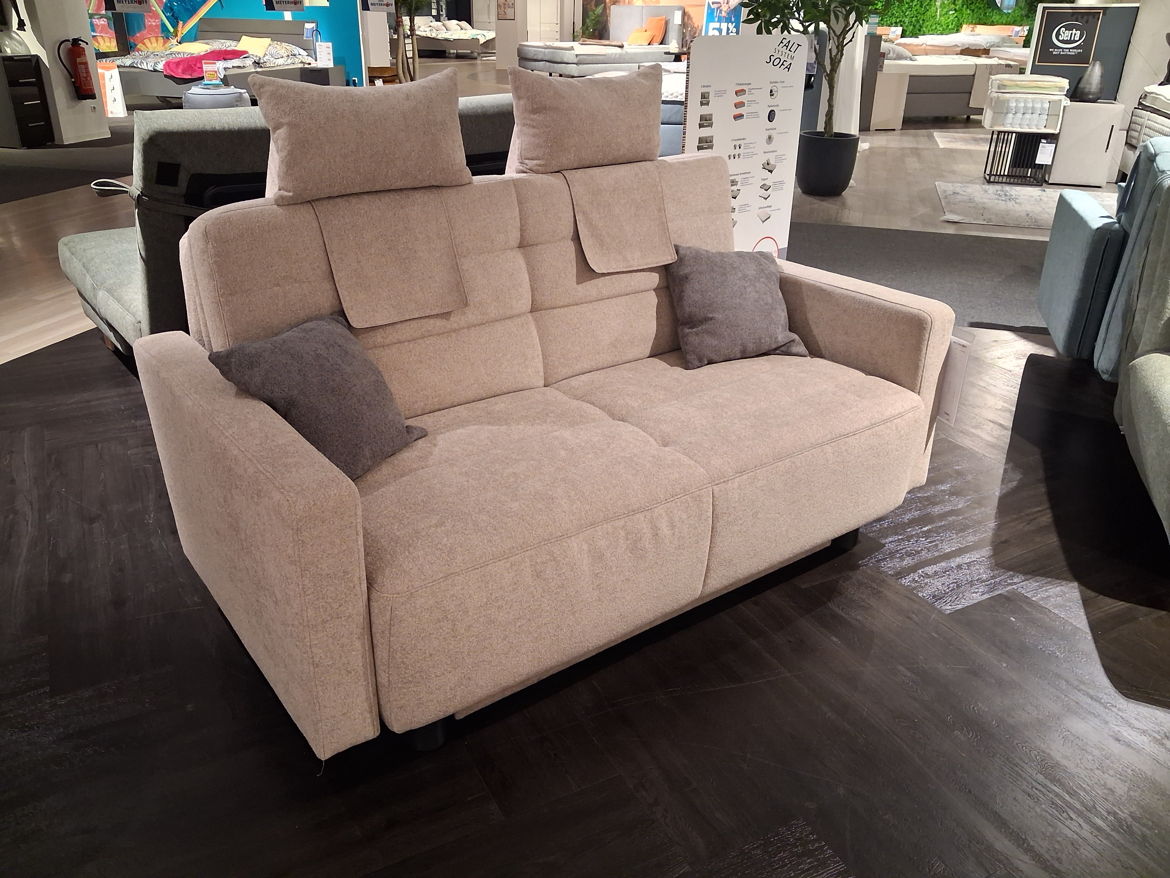 Faltsofa, beige - Easy D