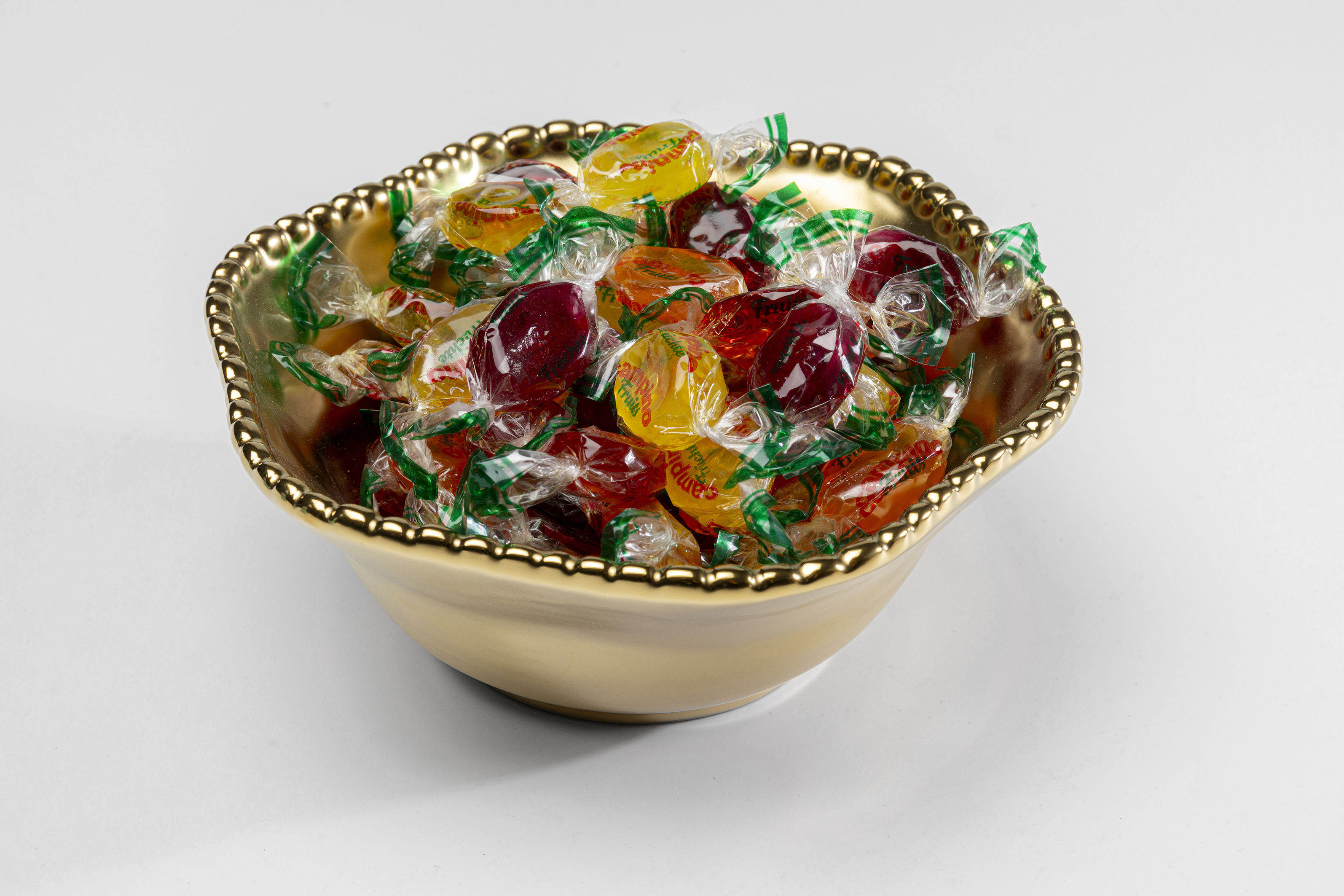 Müslischale Bell gold 16 cm - Cracked