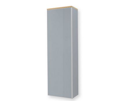 Hängeschrank Lack perlgrau 1-türig - LS24 Gardone