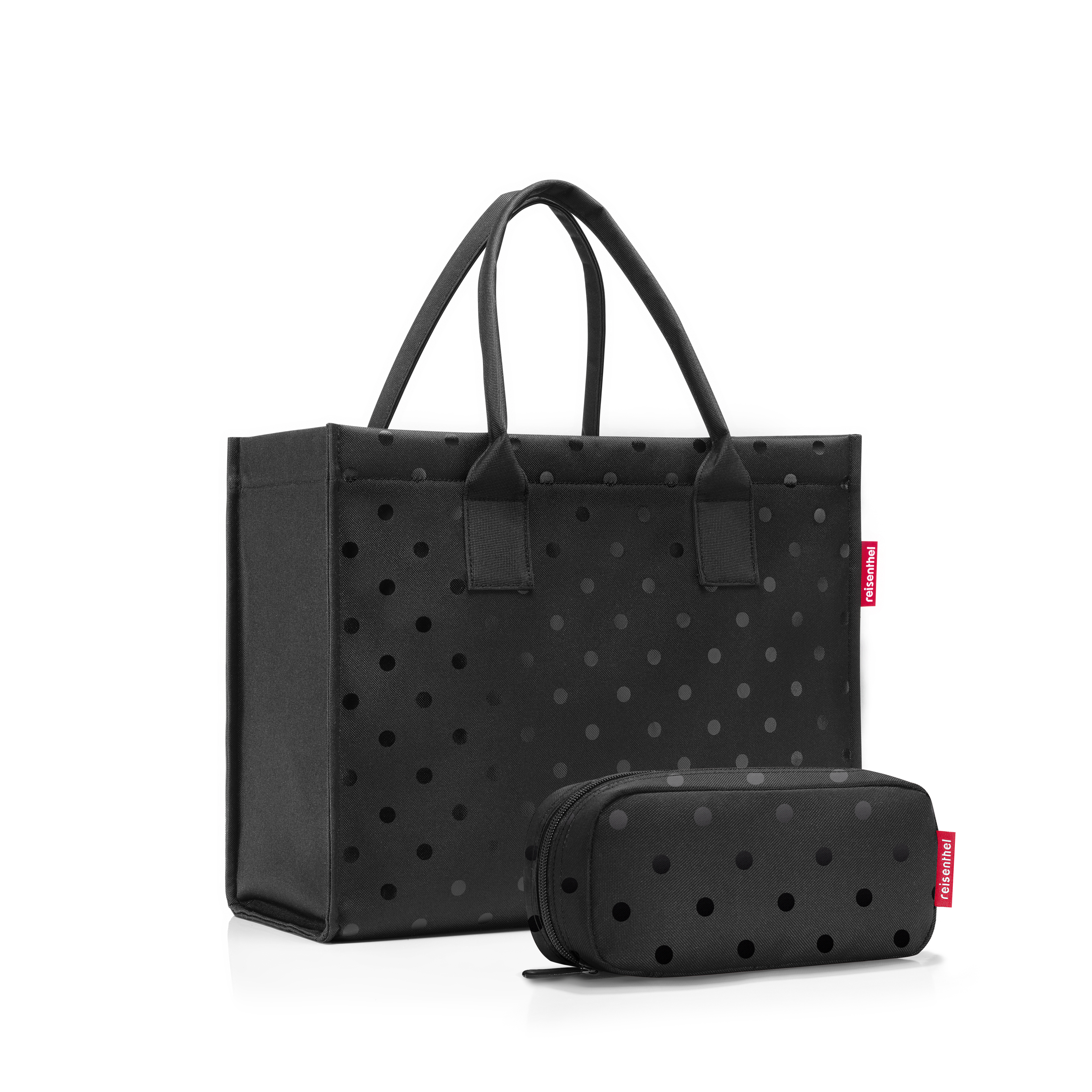 daily shopper set #1 glossy dots black