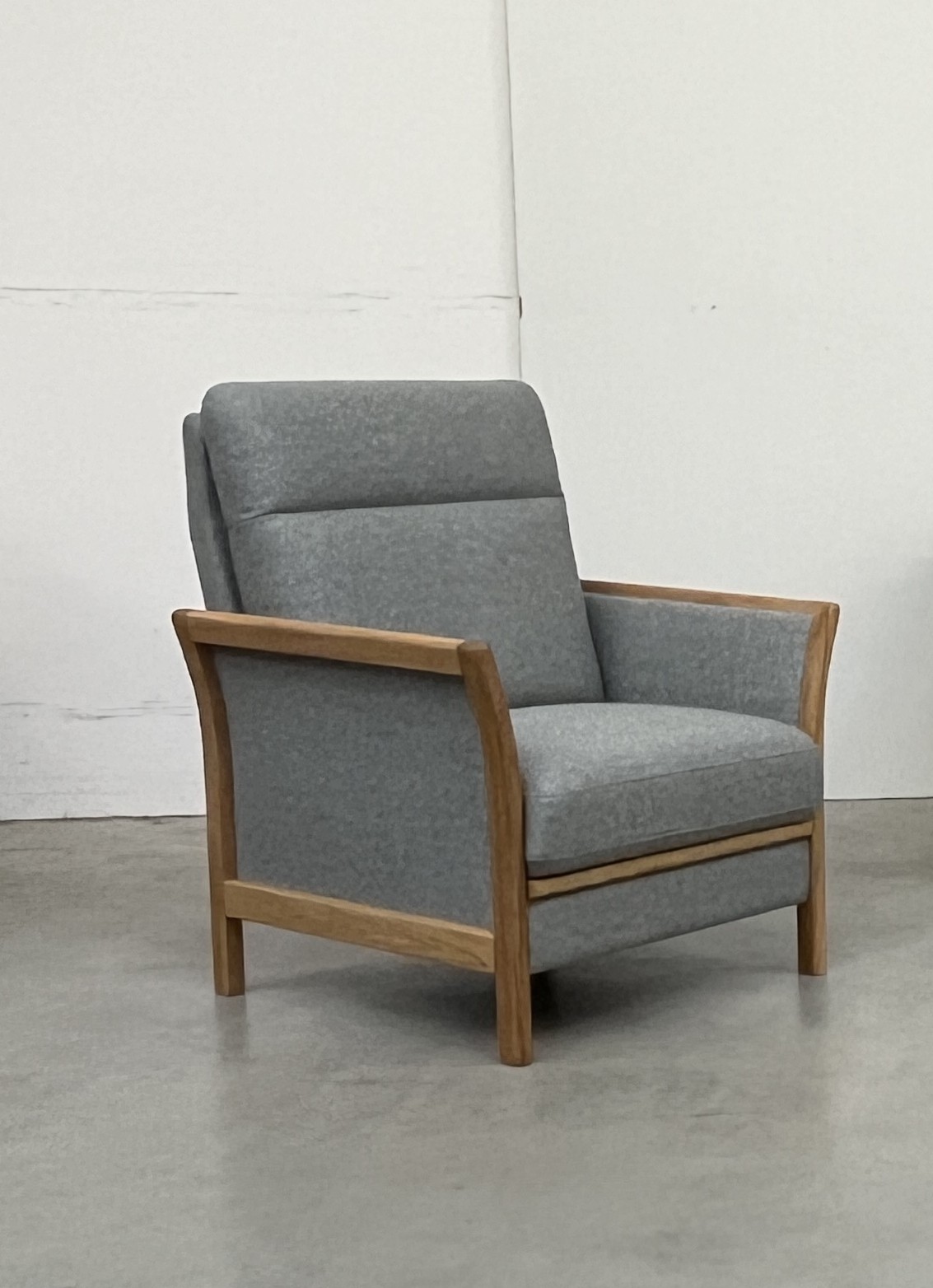 Sessel, grau/türkis meliert - MyStyle 2177