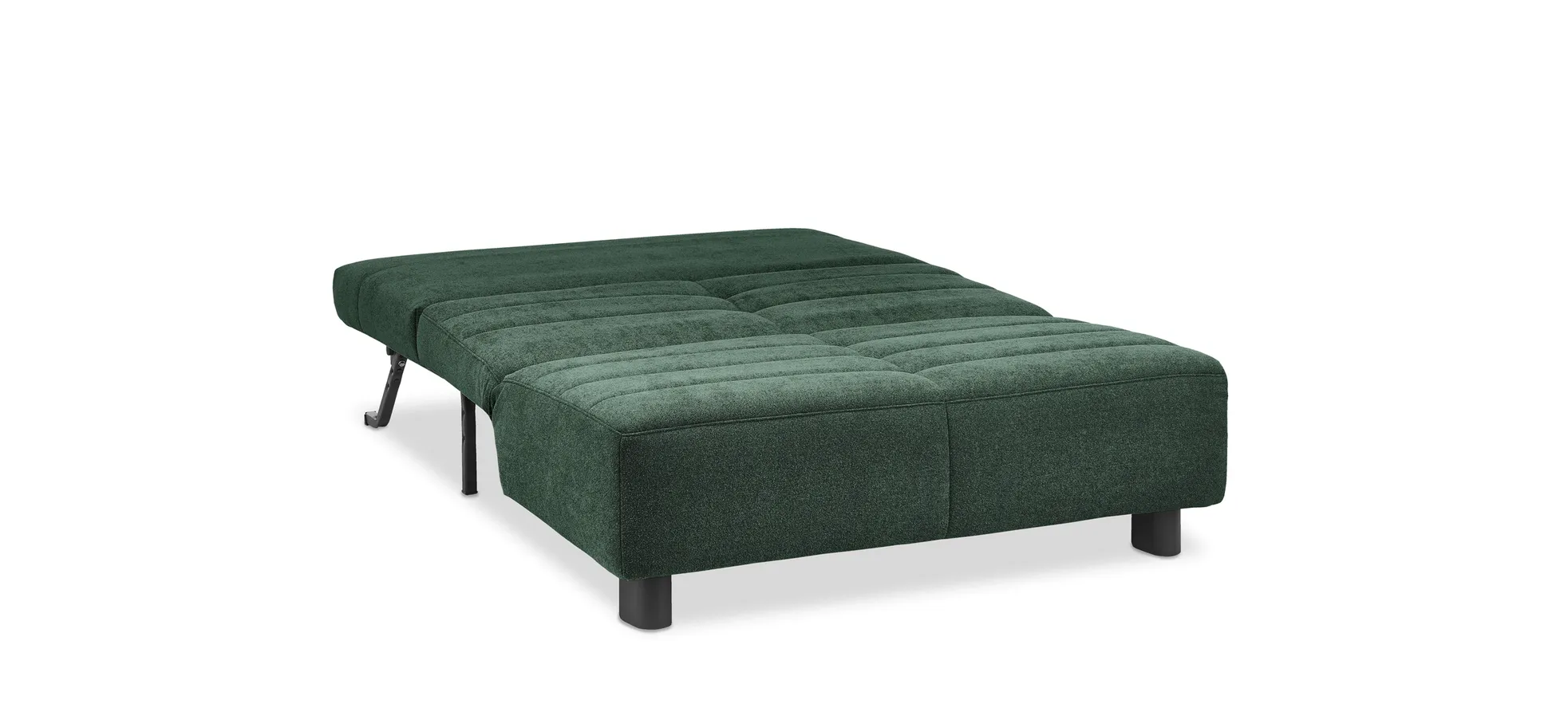 Faltsofa Easy - 2-Sitzer ohne Armlehne, ca. 140 cm inkl. Schlaffunktion, Stoff, Dunkelgrün Faltsofa Easy - 2-Sitzer ohne Armlehne, ca. 140 cm inkl. Schlaffunktion, Stoff, Dunkelgrün