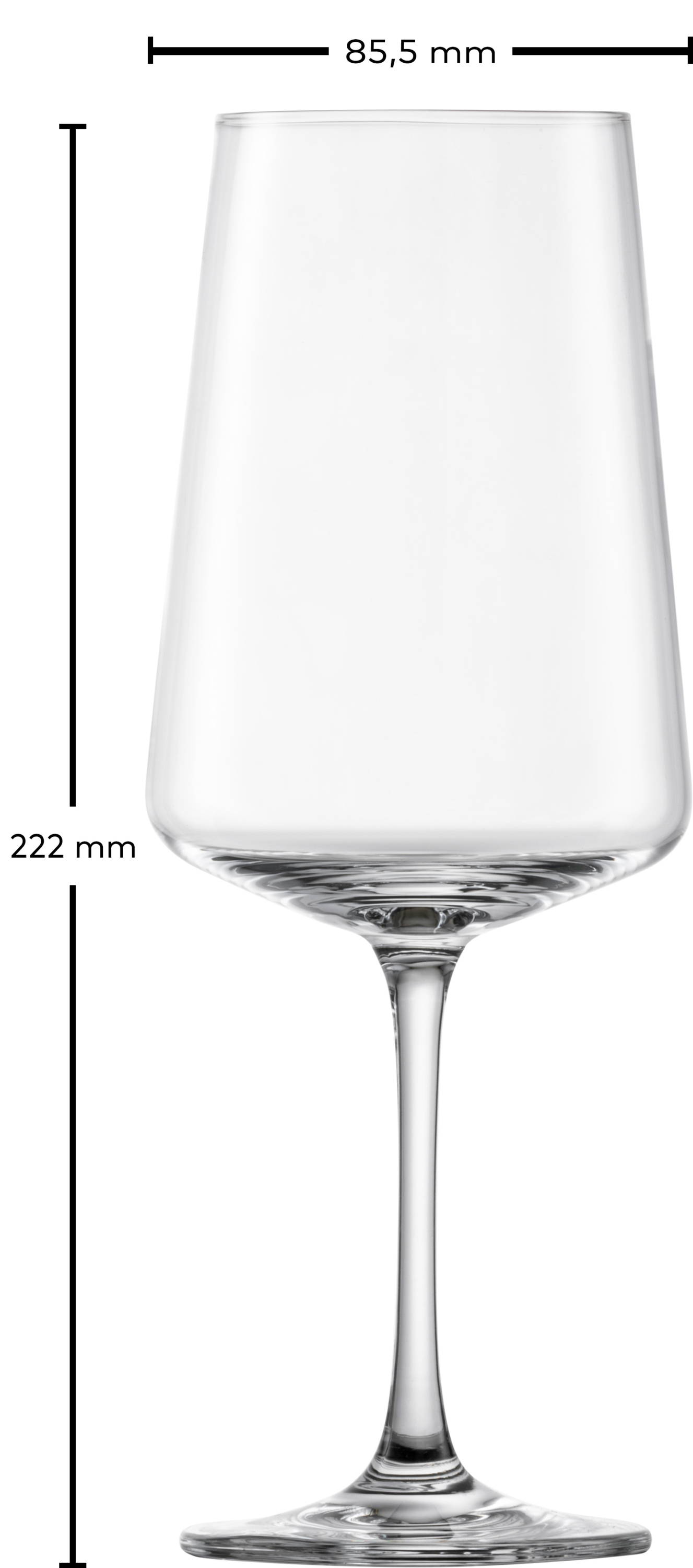 Rotweinglas MIOVINO 500 ml - 4-er Set