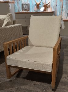 Schaukel-Sessel Panama Rocking, Teakholzgestell - FURNITURE