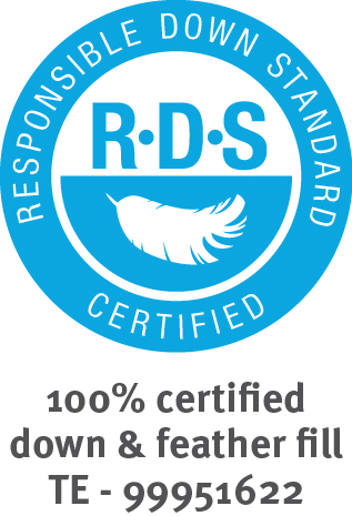 Bettdecke Ramona, medium warm - 90% Entendaune/10% Federn, 135x200 cm