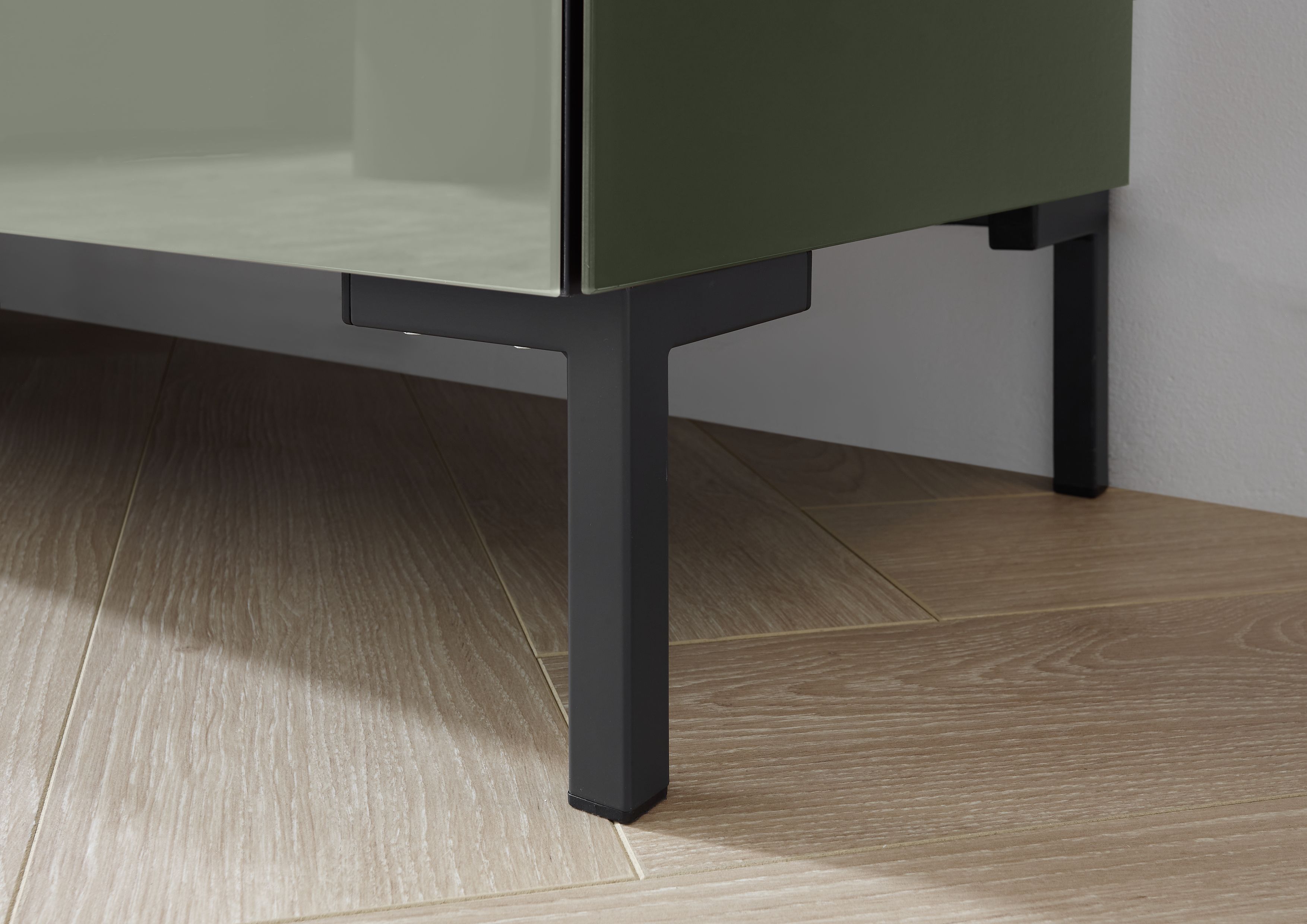 Metallfüße, schwarzgrau - Makoa