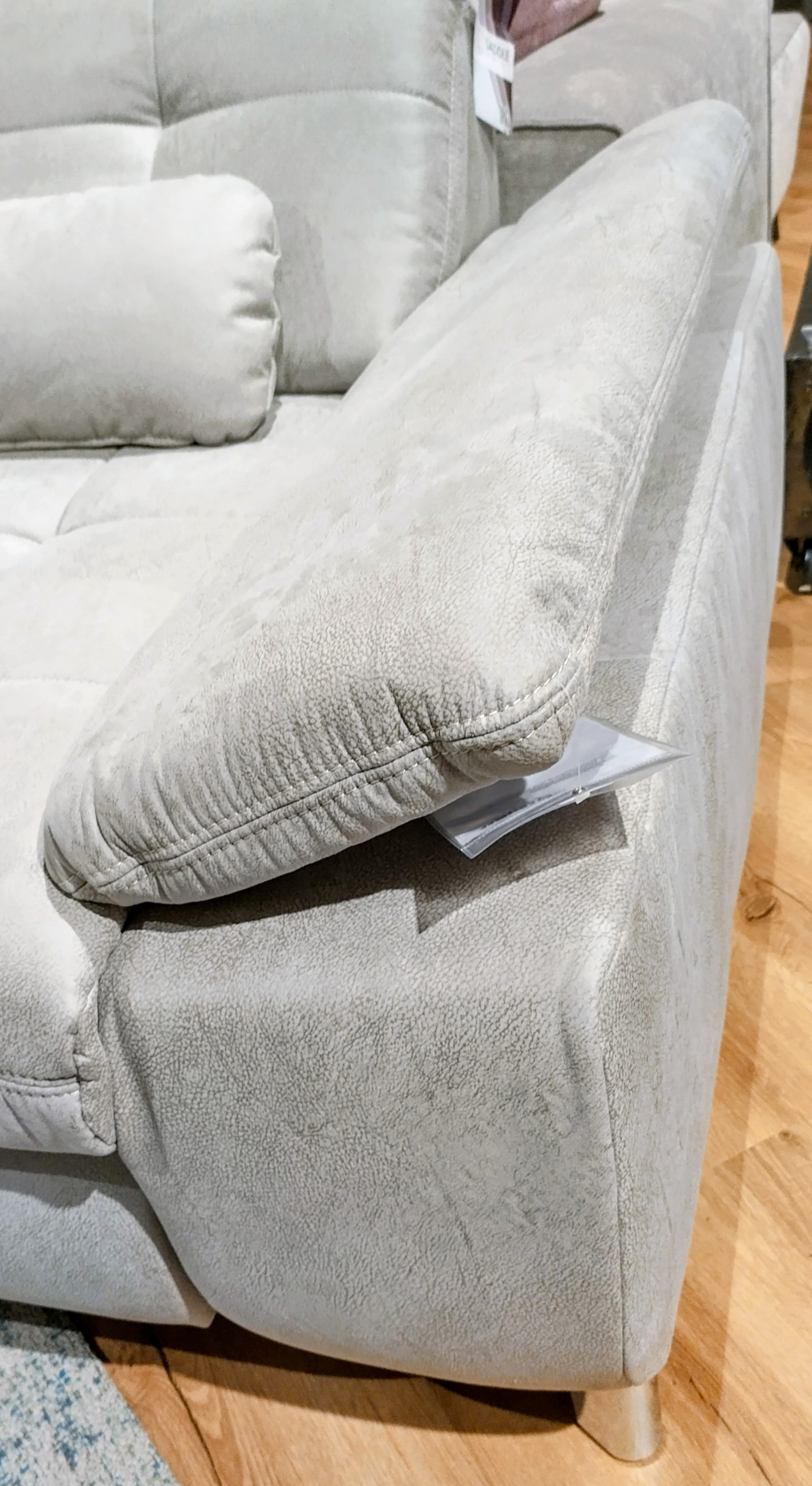 Polstergarnitur, Stoff Saddle alu - KS 110922