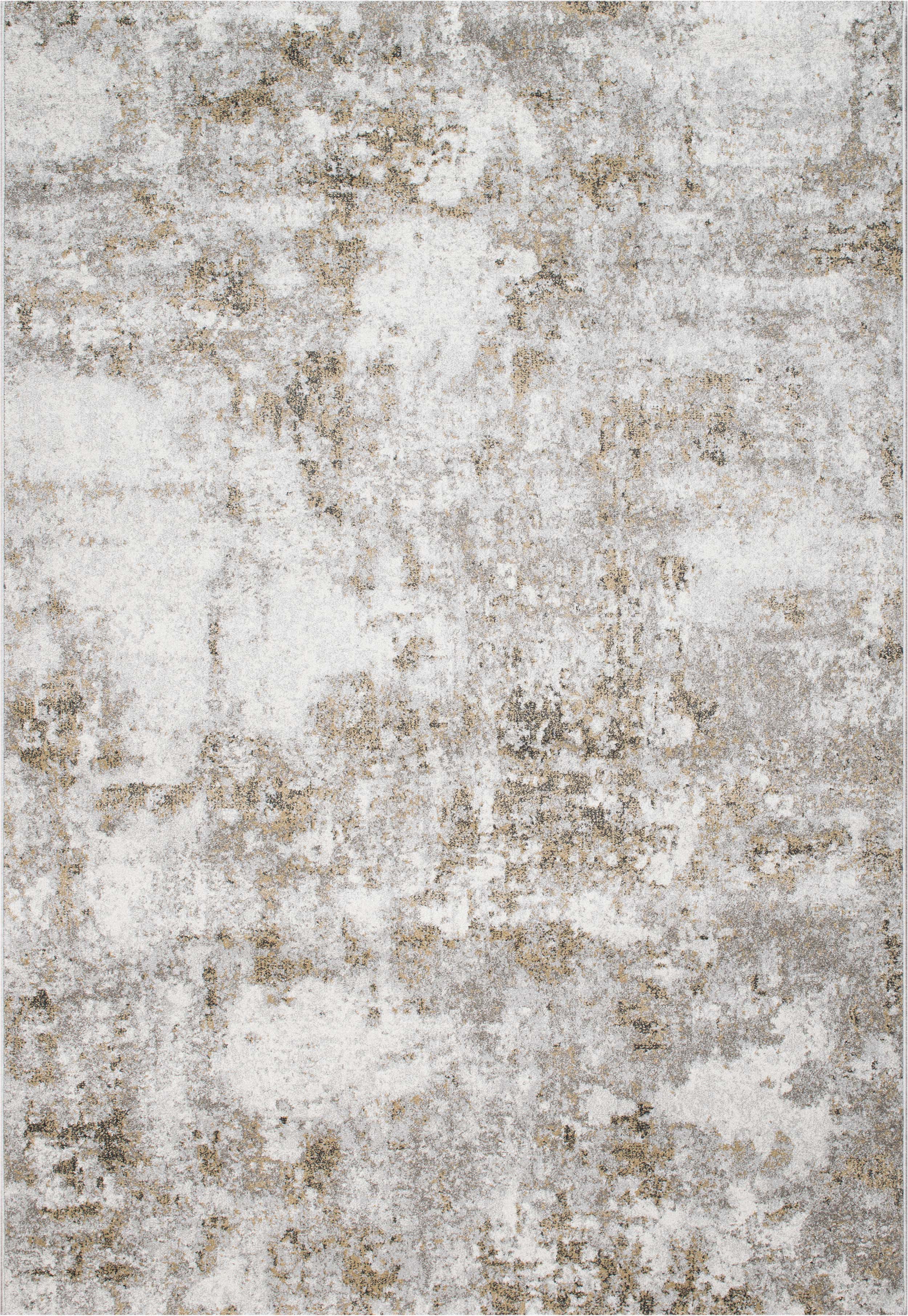 Webteppich, grau-silber-gold, 160x230 cm - Radison