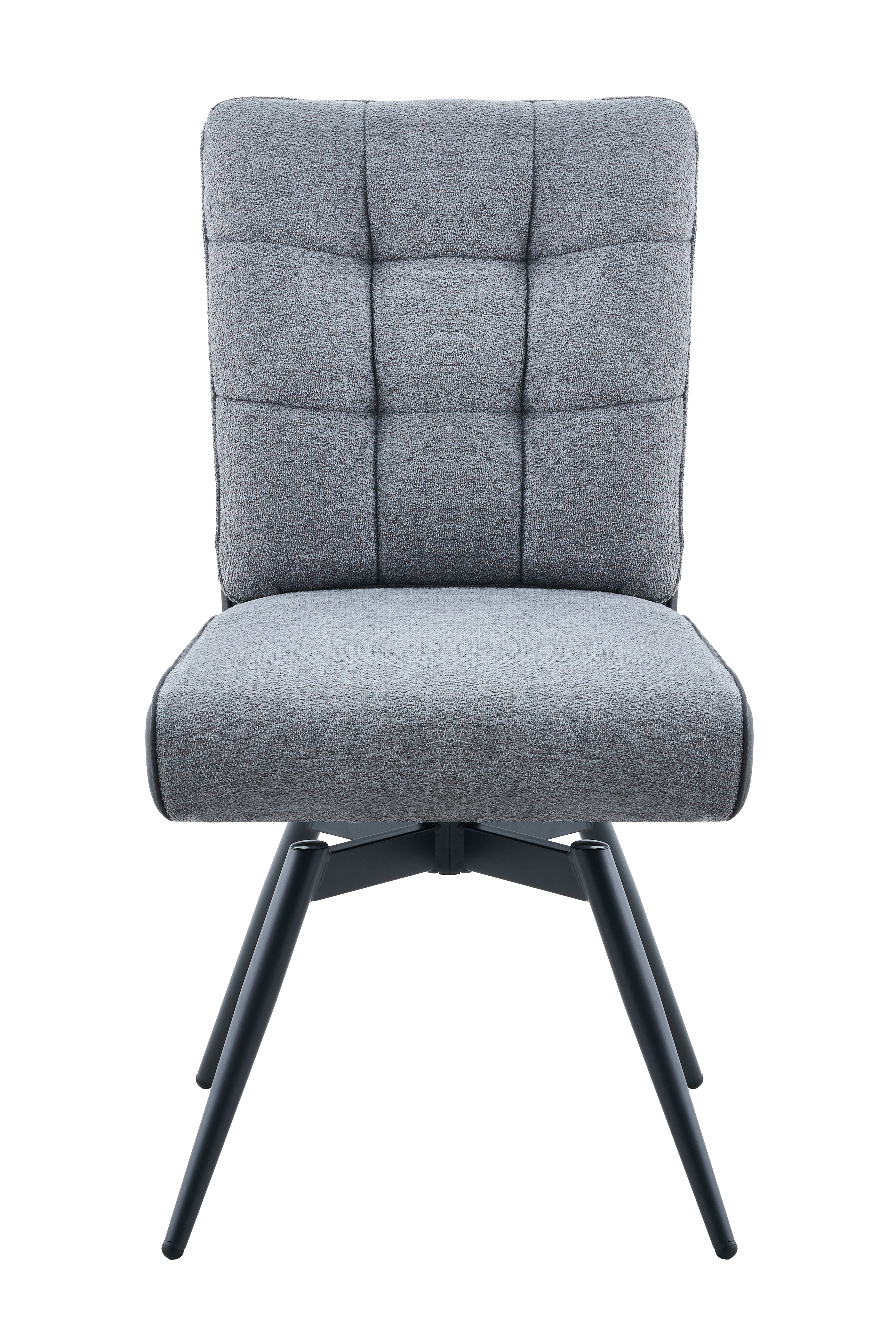 Vierfußstuhl, Microfaser dunkelgrau - MyStyle 4083