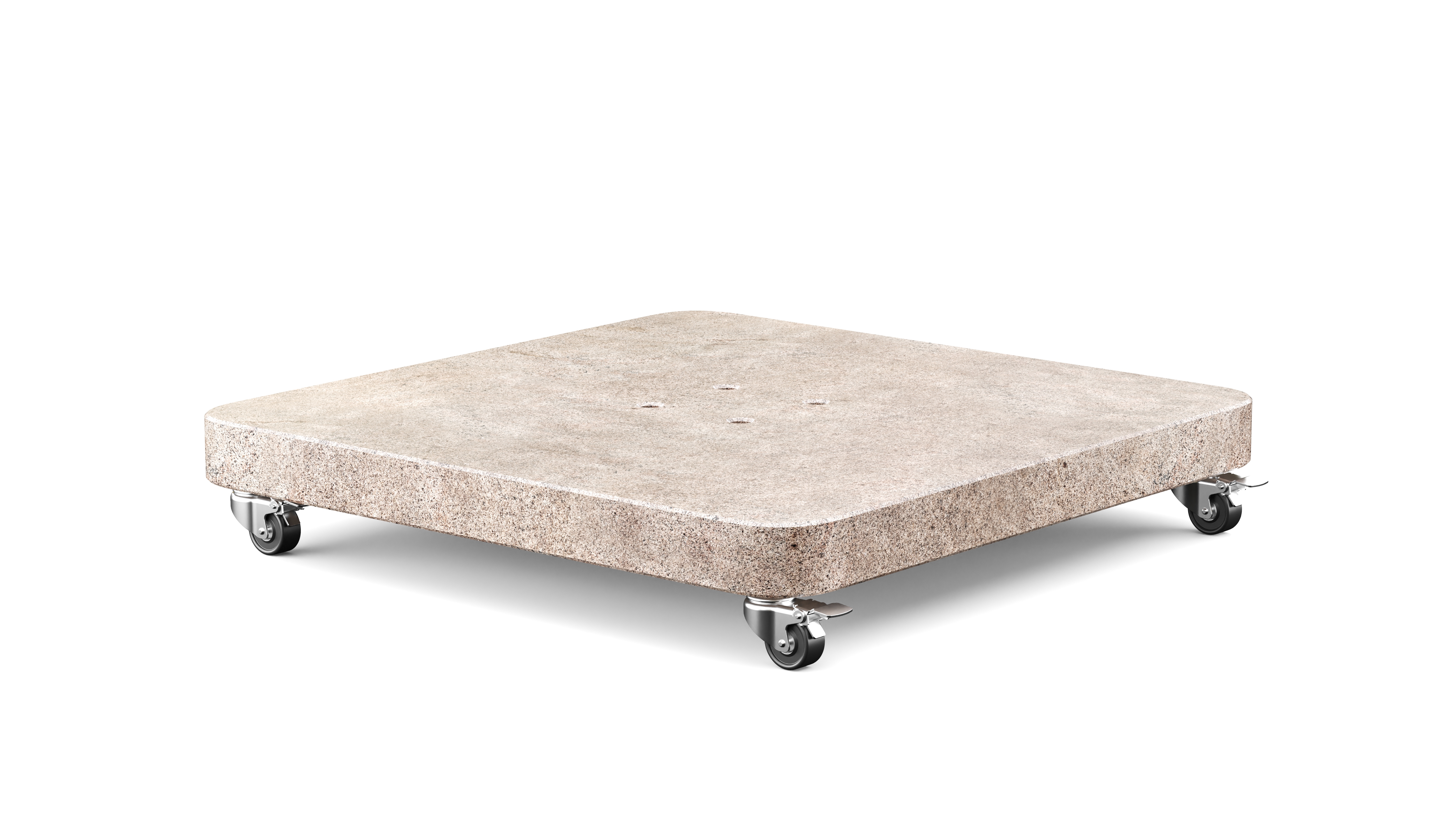 Schirmständer, 120 kg, Granit beige - Venezia round egde 120 kg