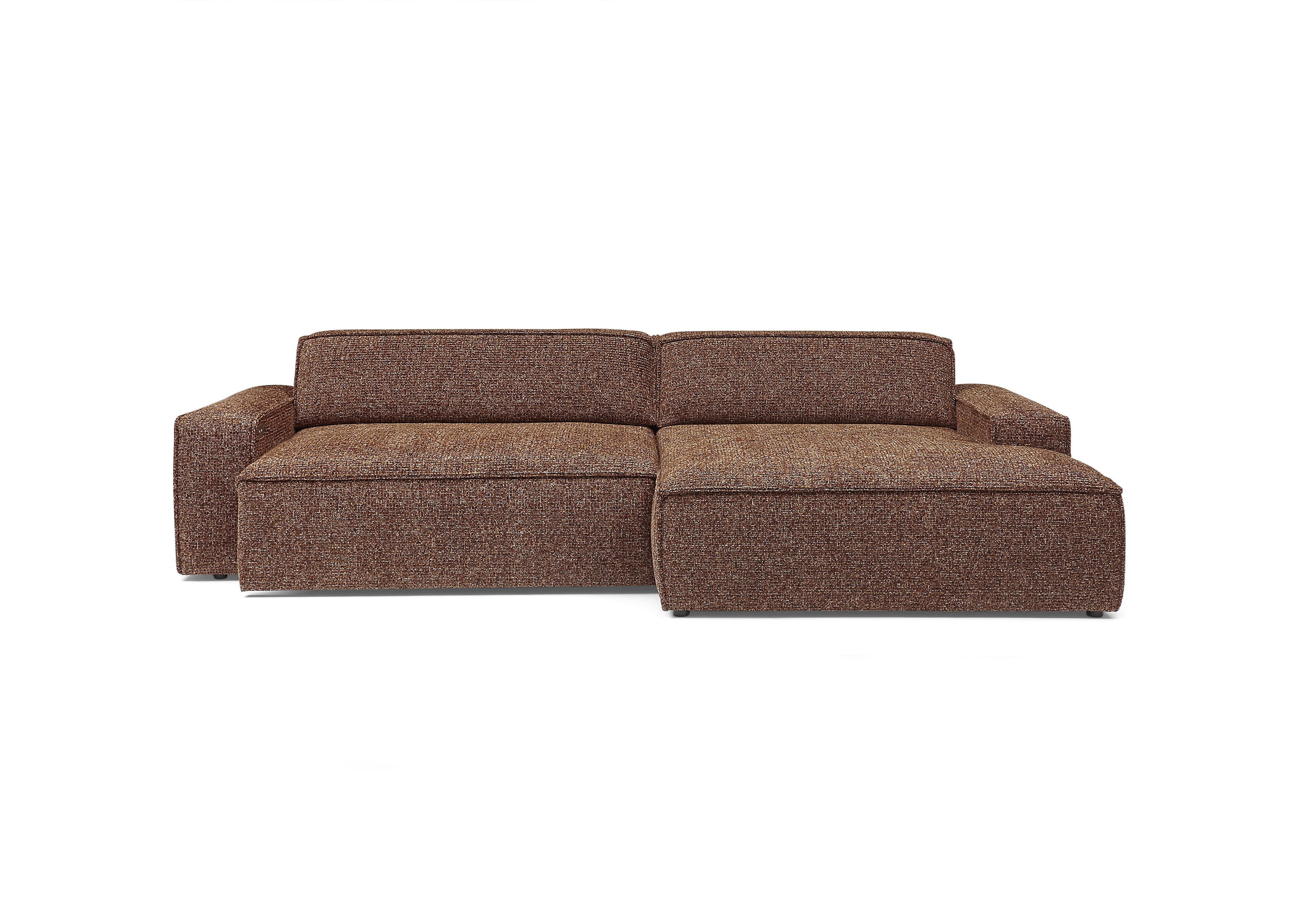 Ecksofa, rostbraun - Wido