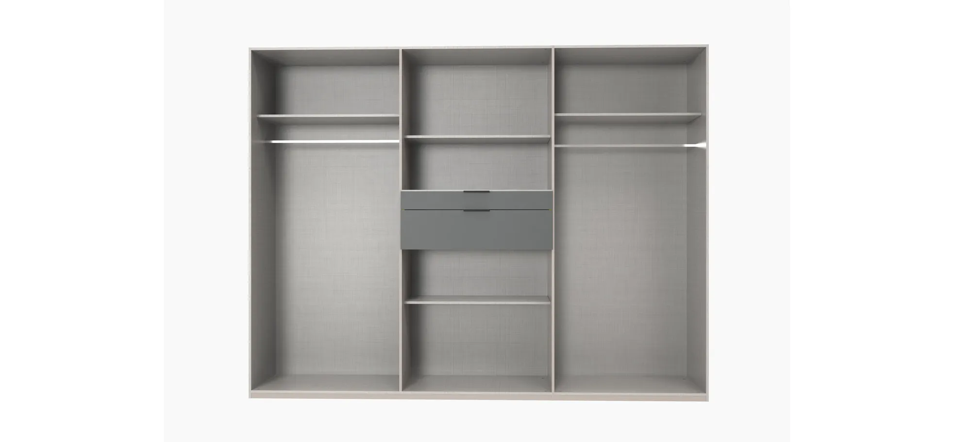 Drehtürenschrank, saharagrau - MyStyle 3074