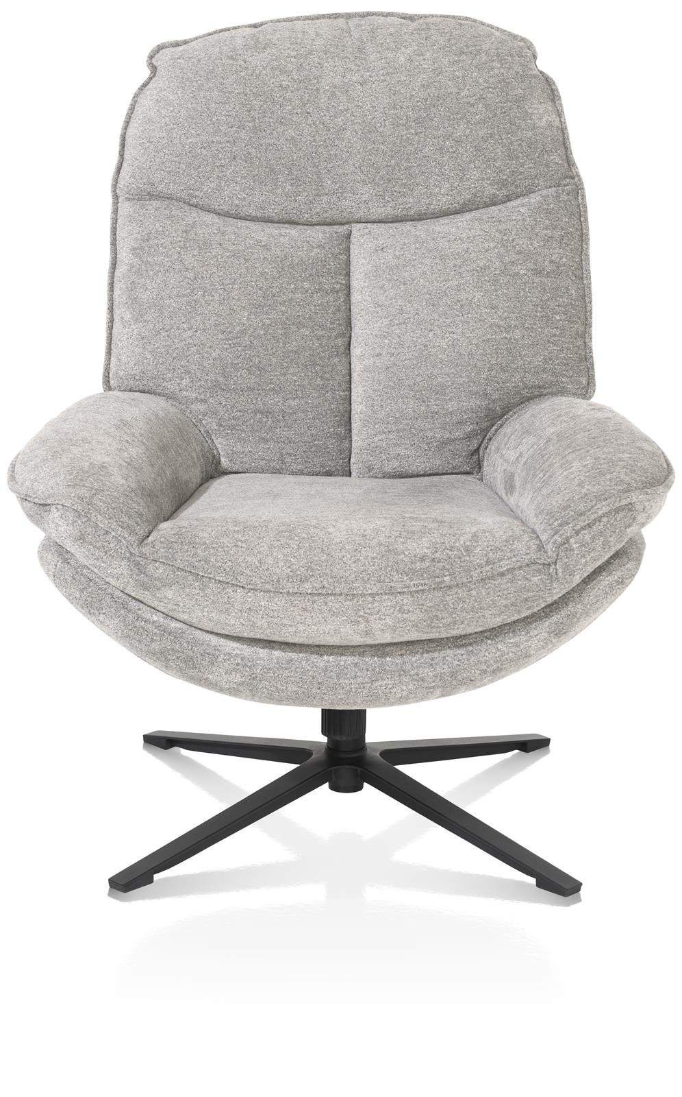 Relaxsessel mit Hocker, Kiesel - Florence