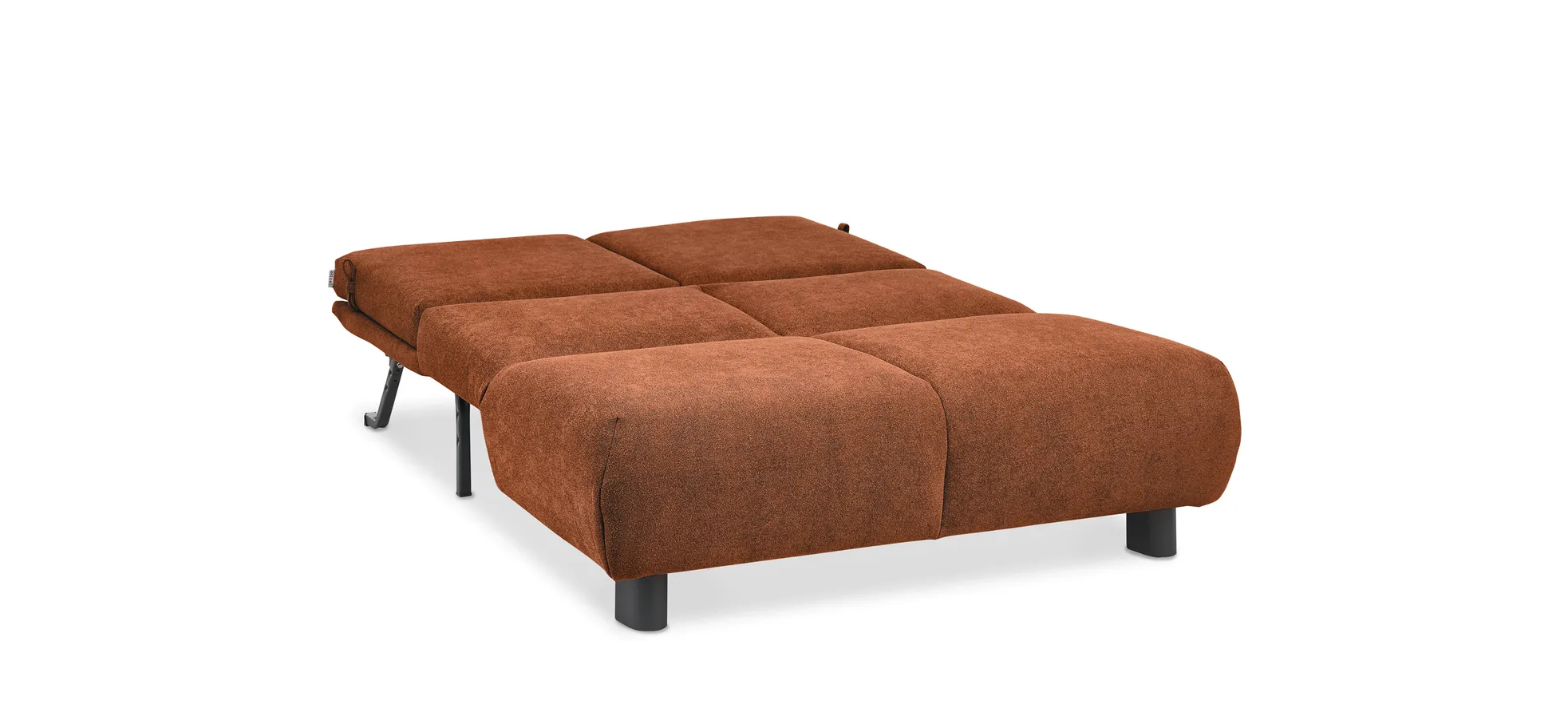 Faltsofa EBBY - 2-Sitzer ohne Armlehne, 140 cm inkl. Schlaffunktion, Stoff, Rot Faltsofa EBBY - 2-Sitzer ohne Armlehne, 140 cm inkl. Schlaffunktion, Stoff, Rot